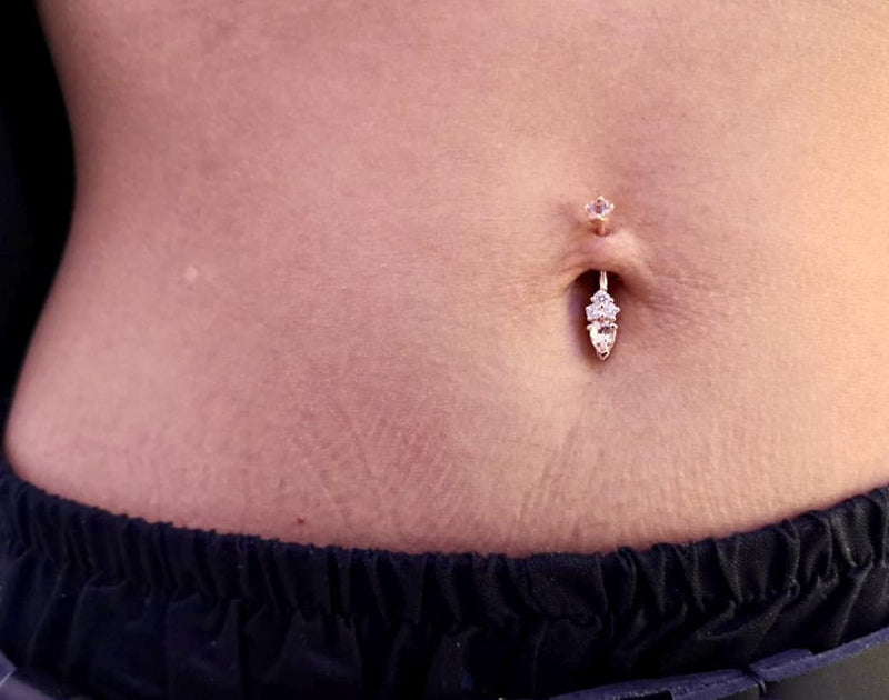 beyonce belly button piercing