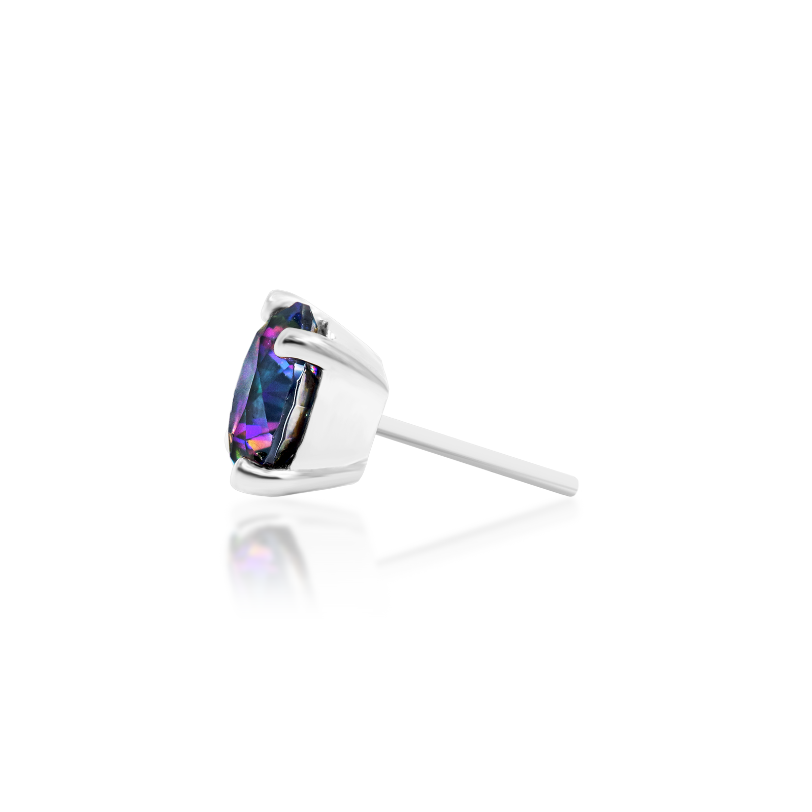Mystic Prong-set in 14k gold by Junipurr