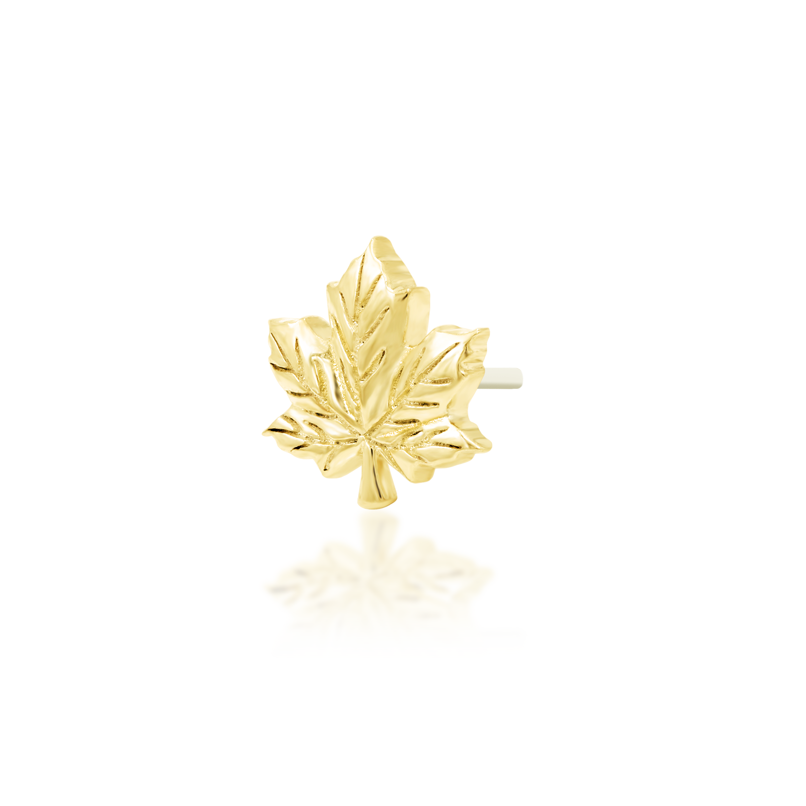 Maple Leaf Eh in 14k gold by Junipurr