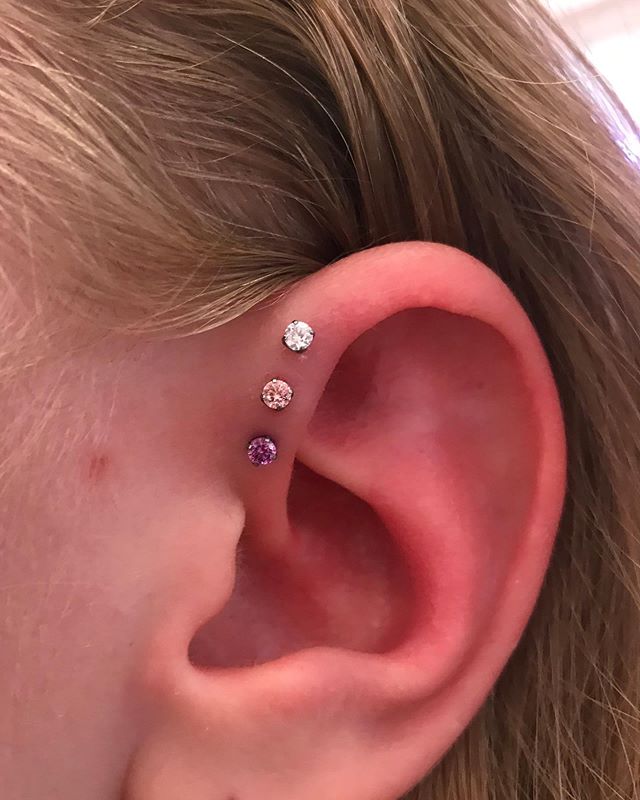 2 Forward Helix Piercings 14y+ in Mississauga