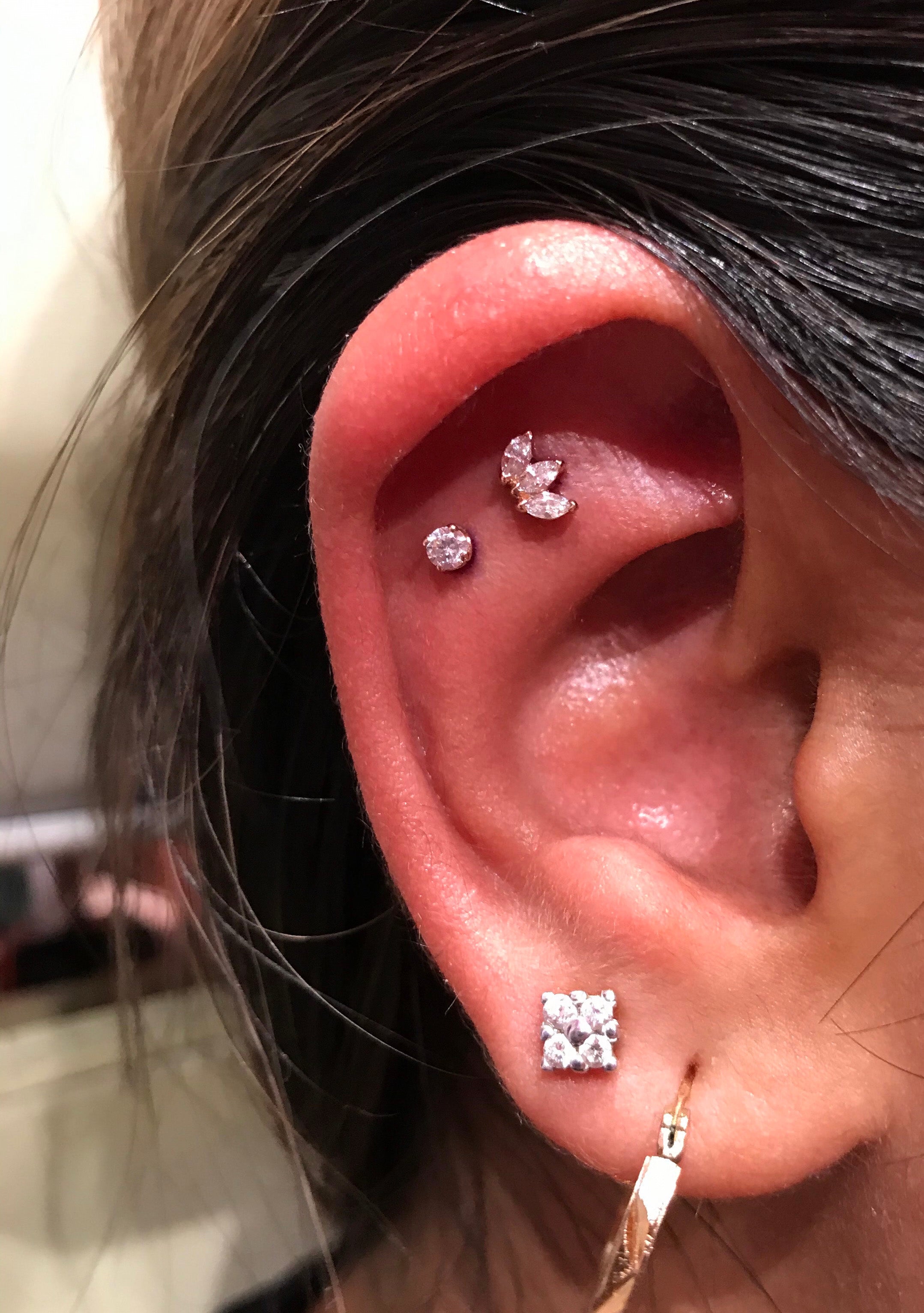 2 Flat Piercings 14y+ in Mississauga