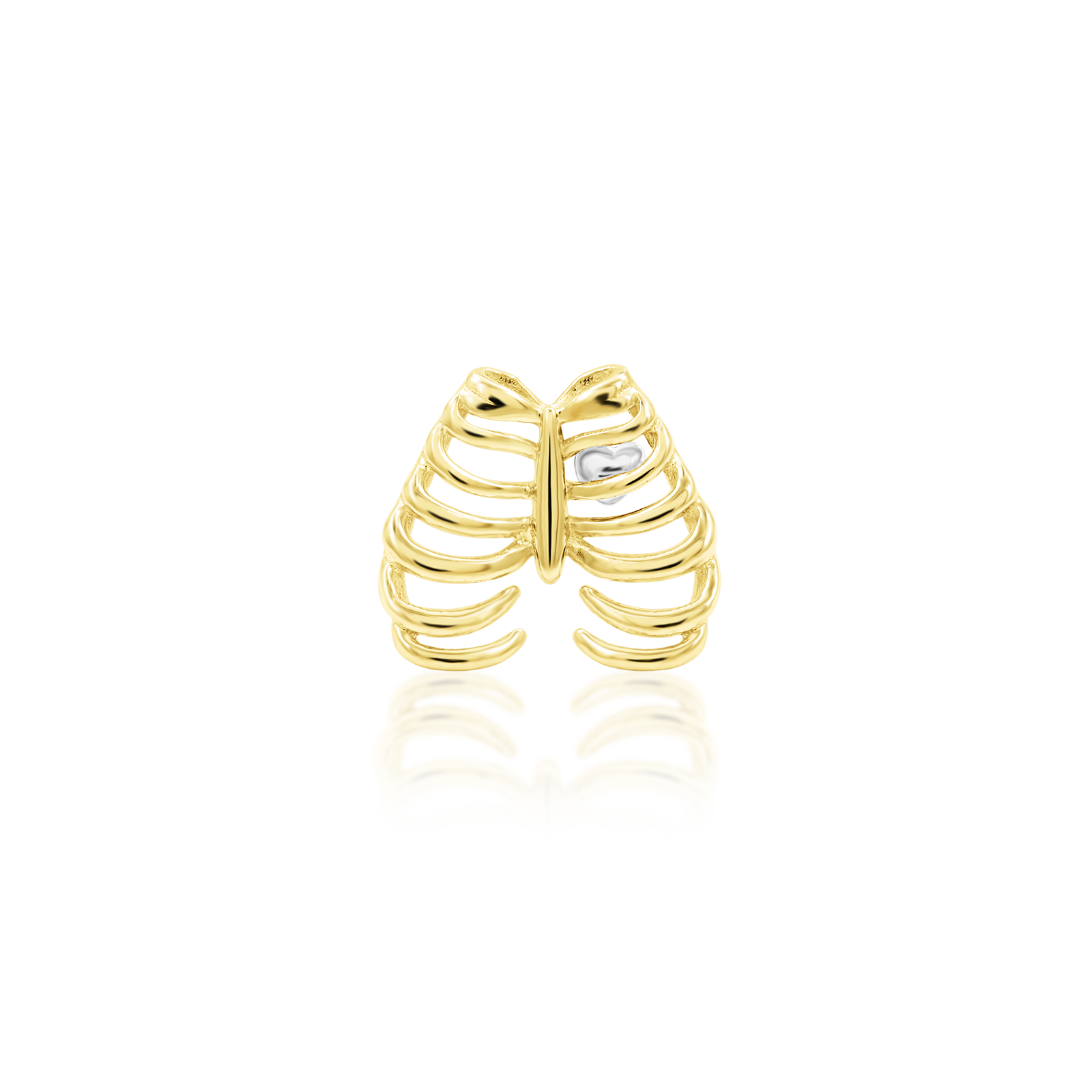 Chest Piece in 14k Gold by Junipurr