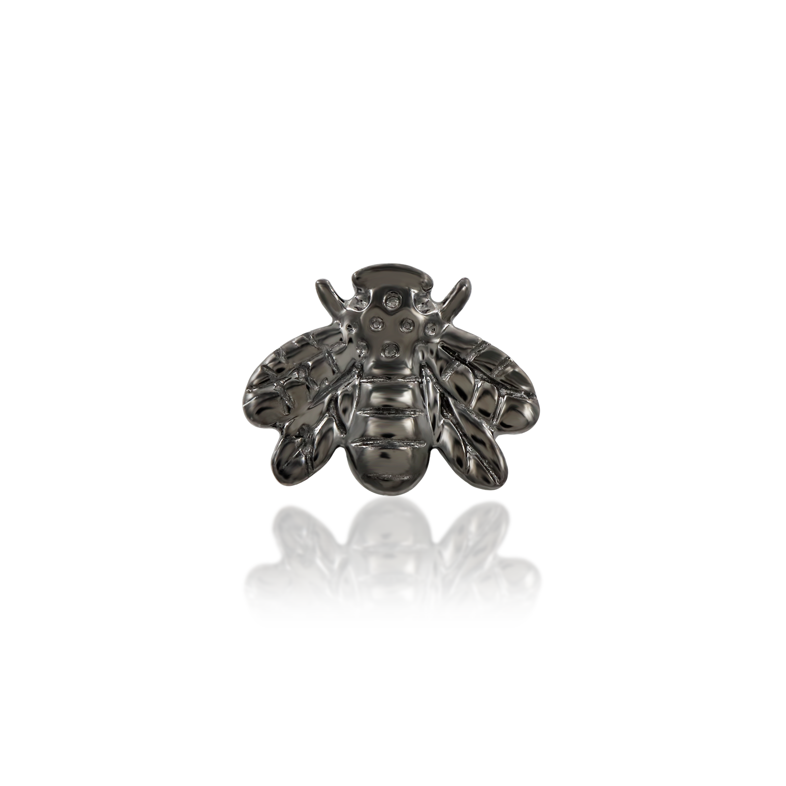 Scene Bee in 14k gold by Junipurr