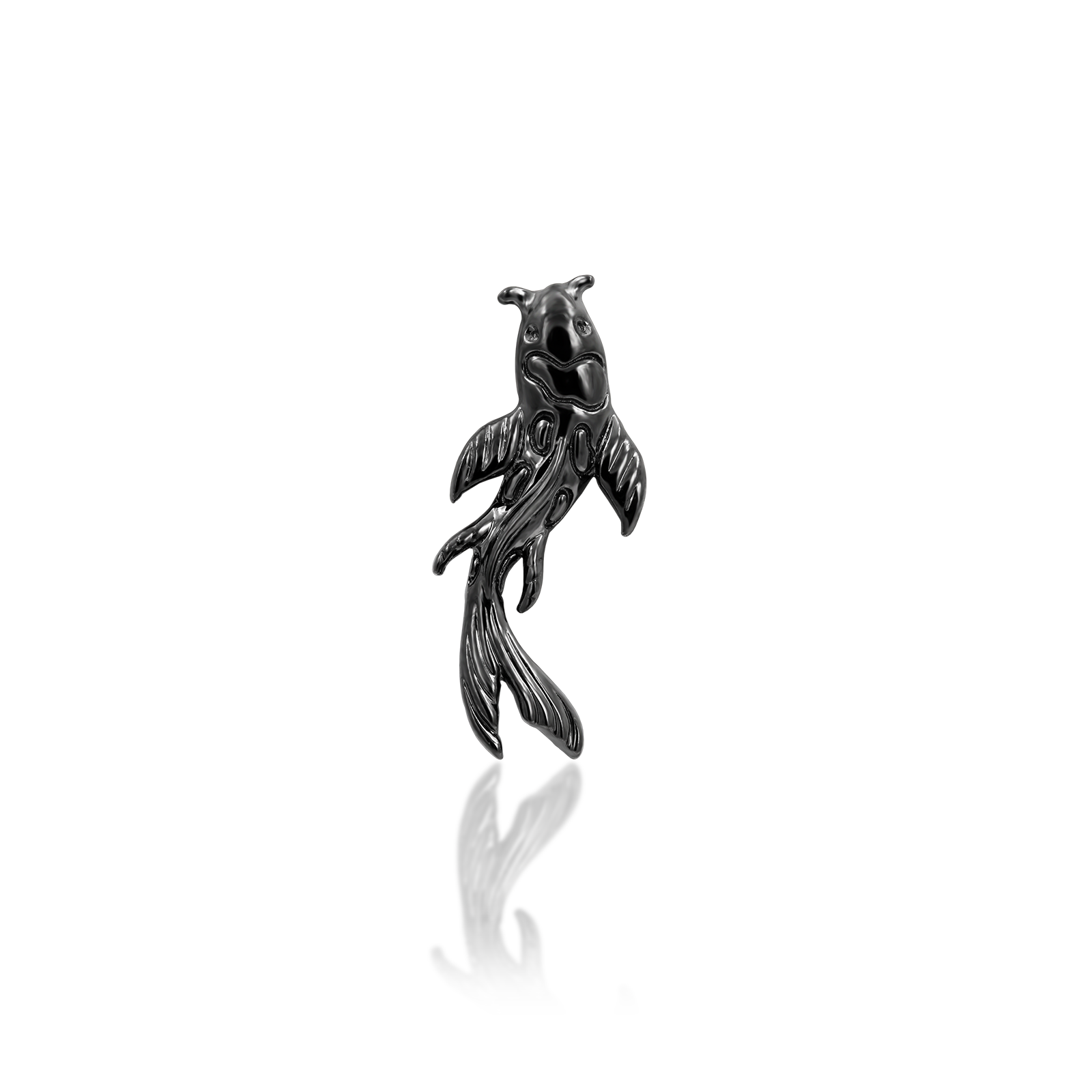 Scene Koi in 14k gold by Junipurr