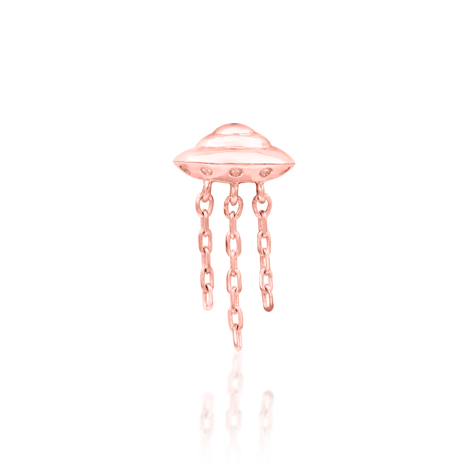 Beam me up! in 14k Gold by Junipurr