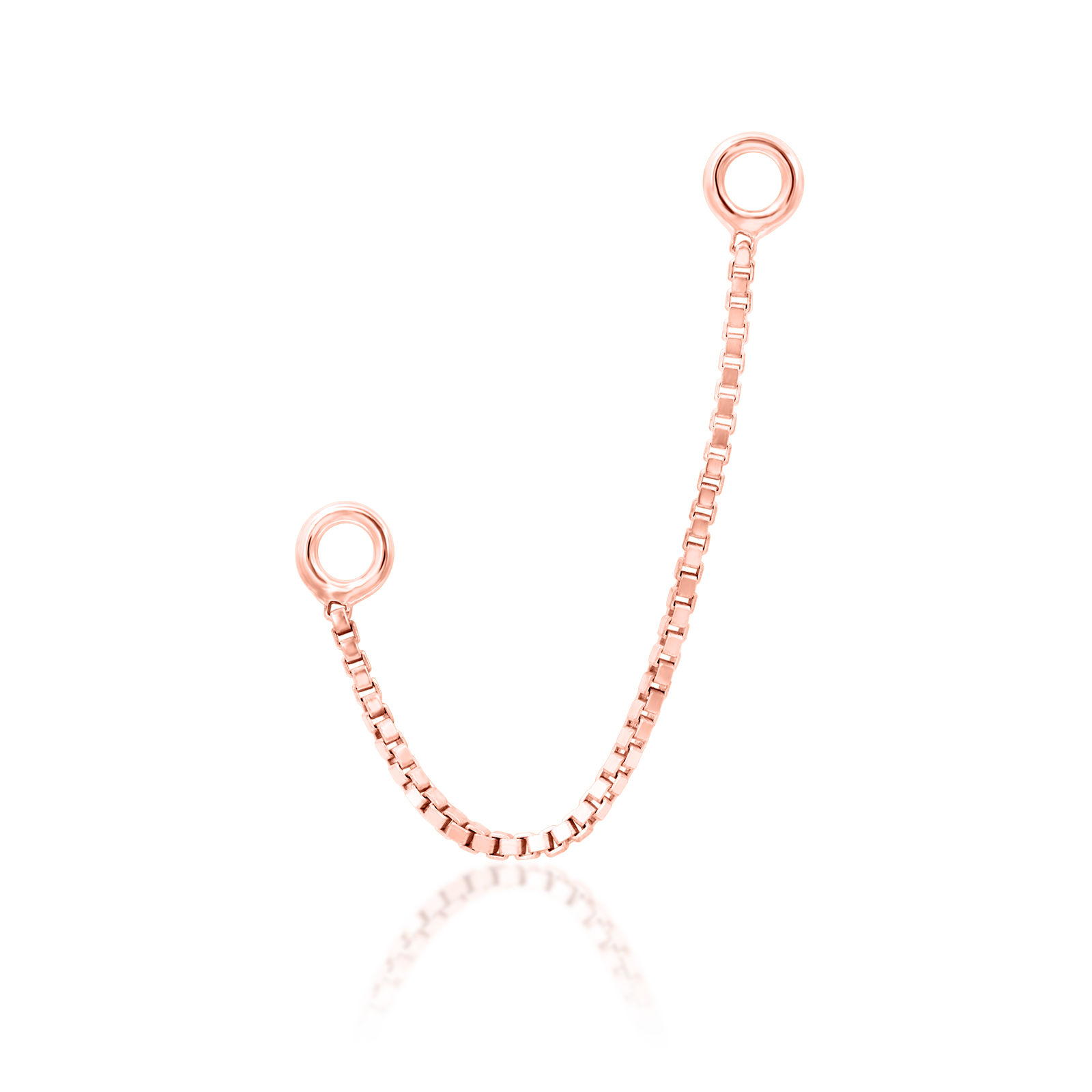 Box Chain in 14k gold by Junipurr
