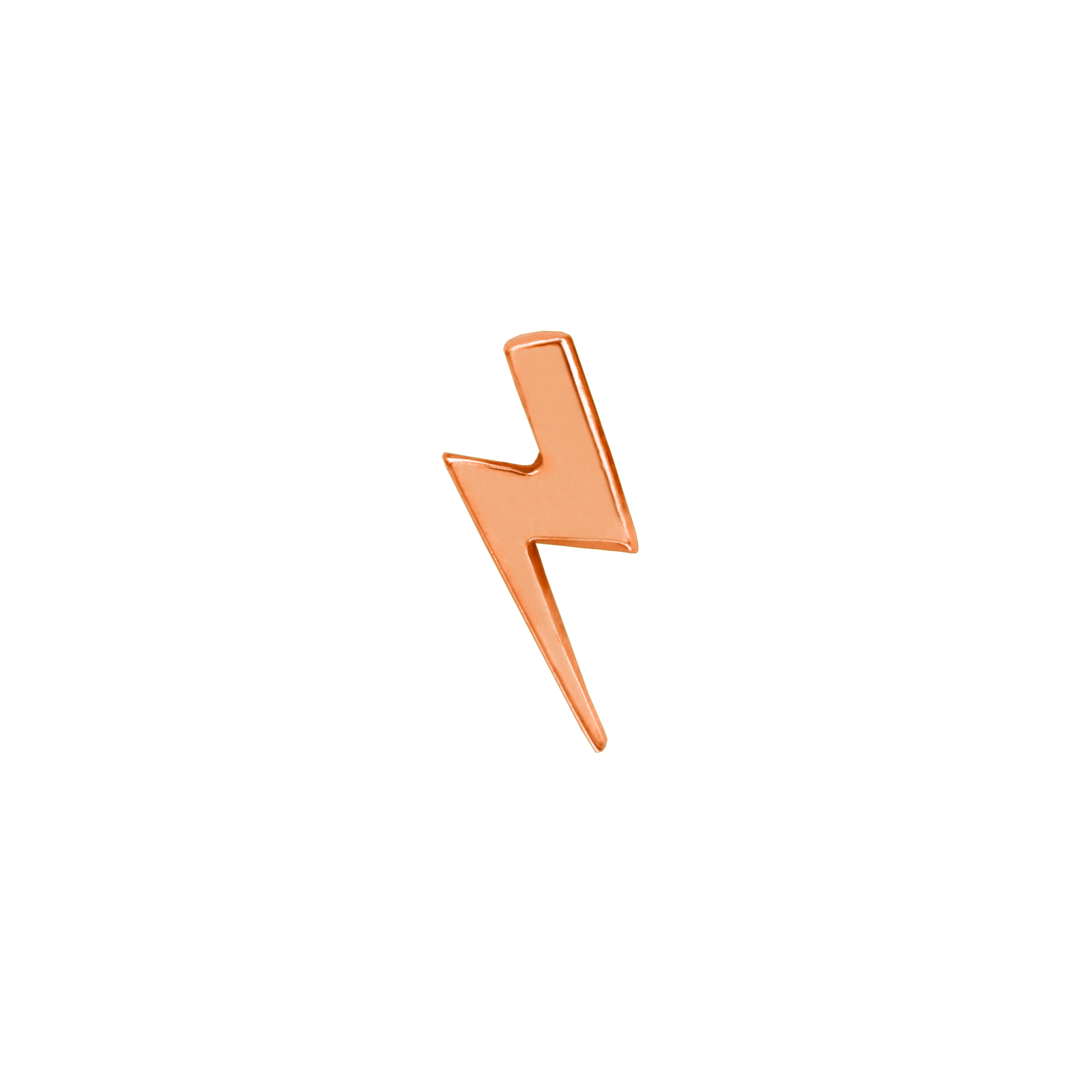 Lightning Bolt in 14k Gold by Junipurr