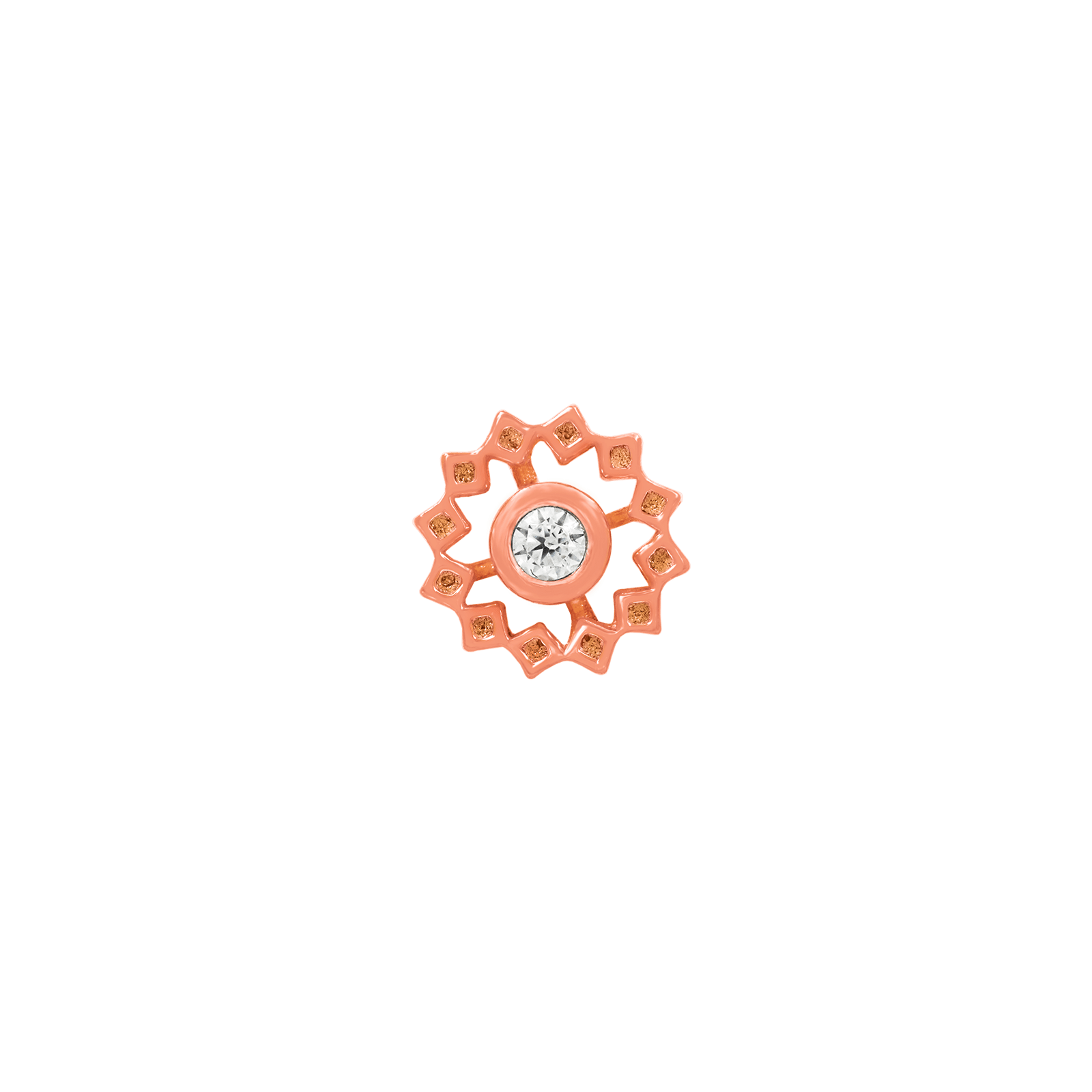 Wheel in 14k Gold by Junipurr