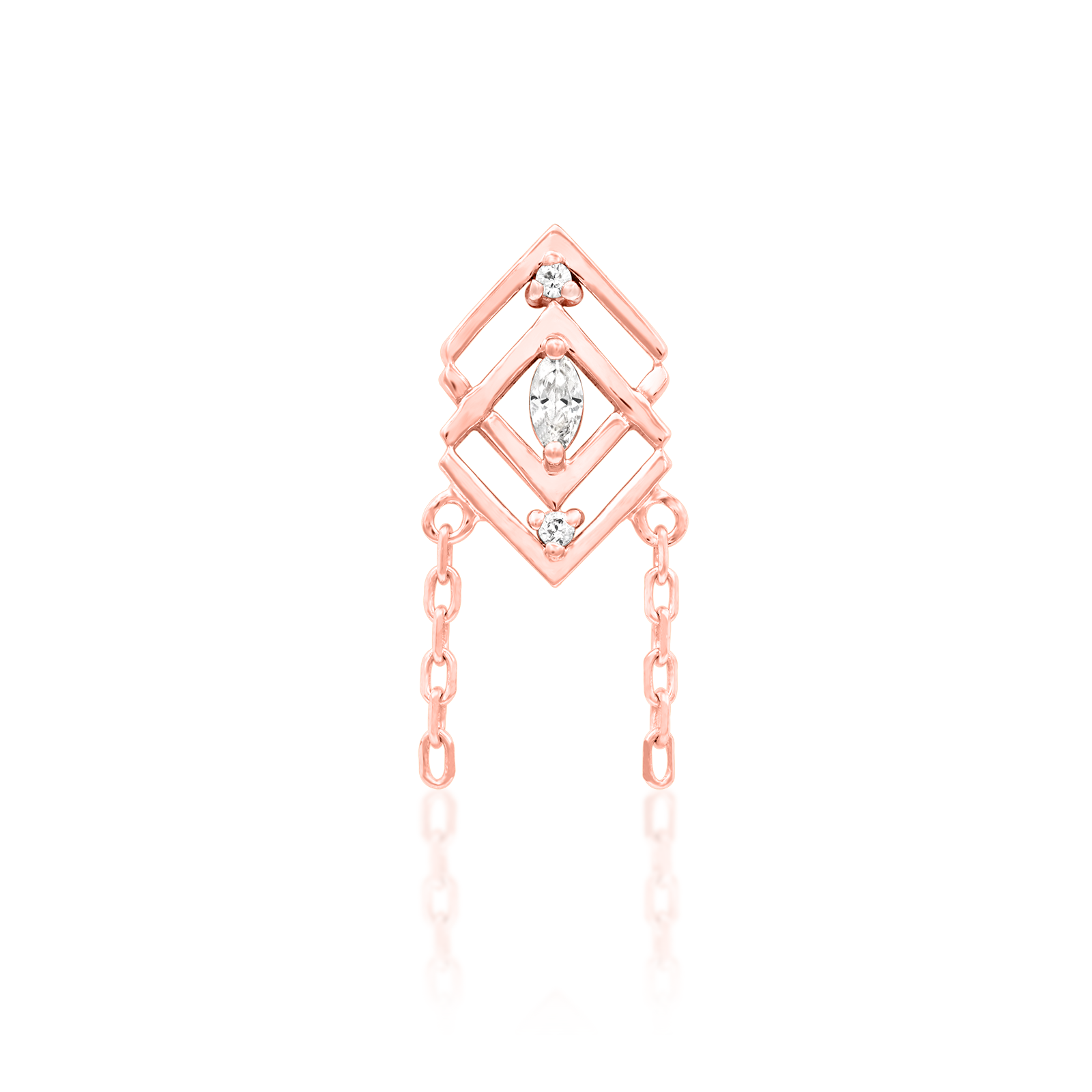 Iris in 14k Gold by Junipurr