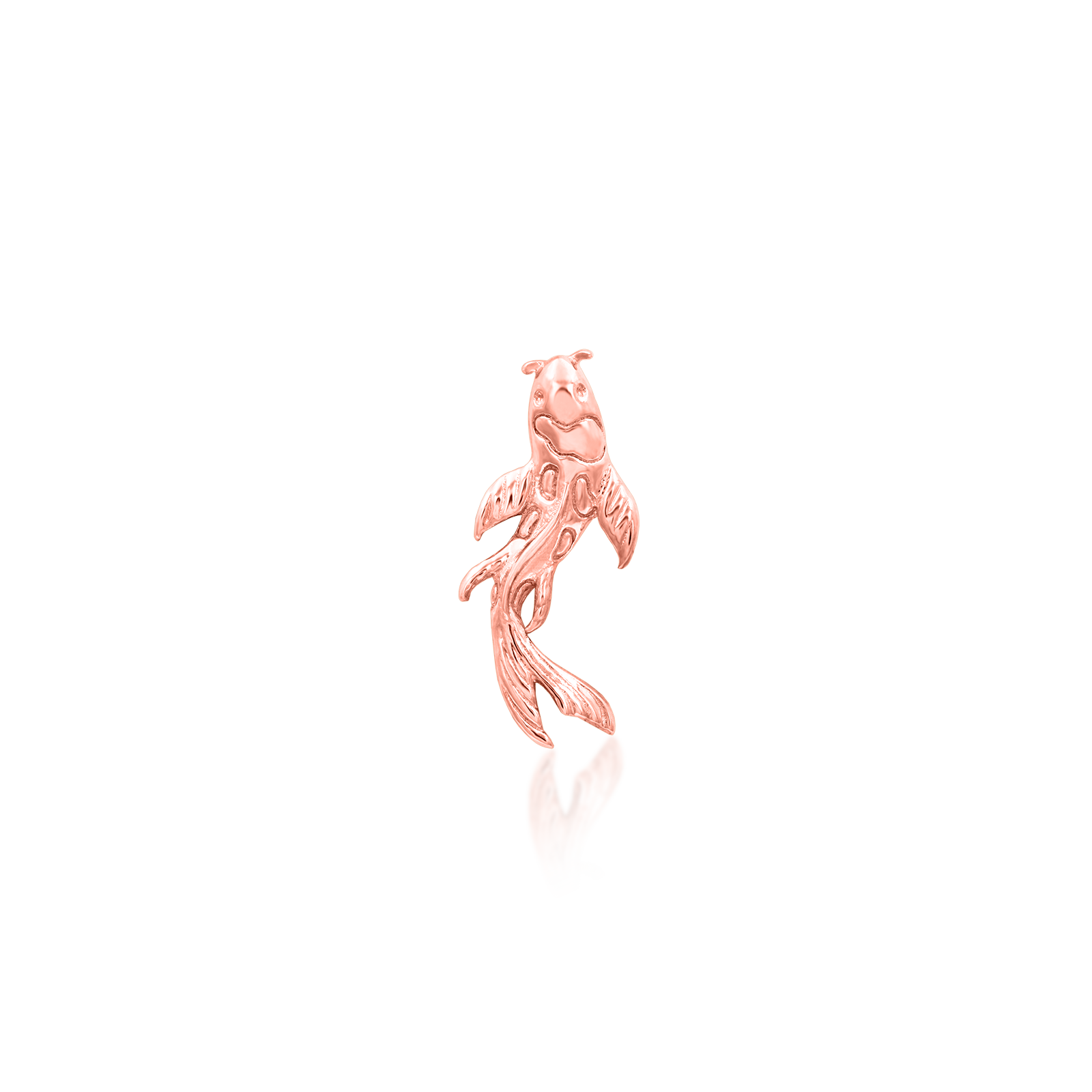 Koi in 14k Gold by Junipurr