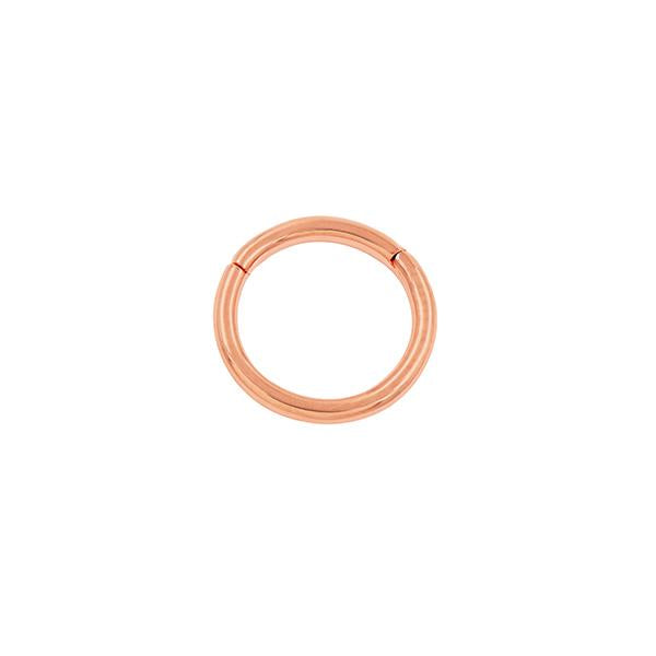 Gold Clicker Ring in 14k Gold by Junipurr