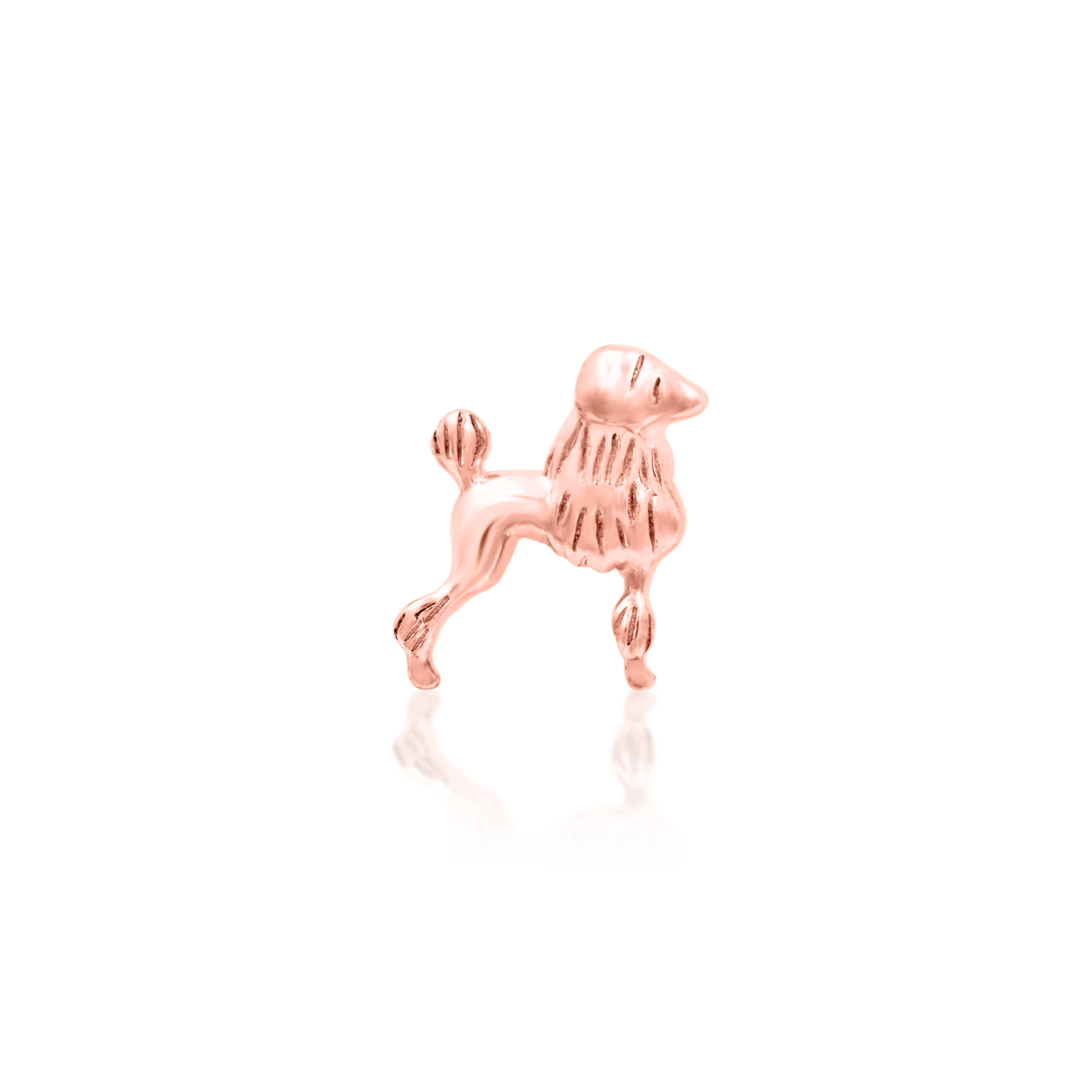 Poodle in 14k Gold by Junipurr