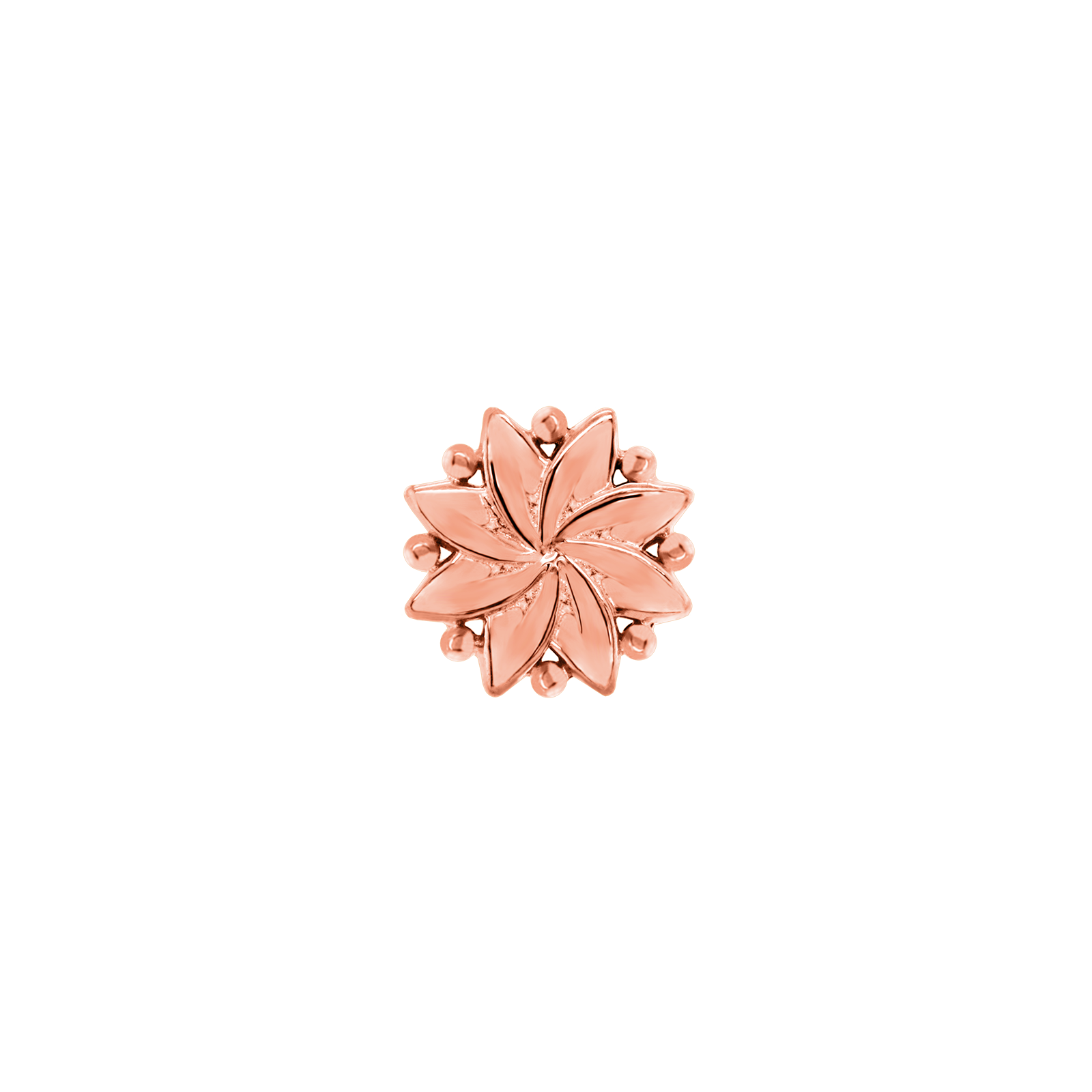 Southern Belle Flower in 14k Gold by Junipurr