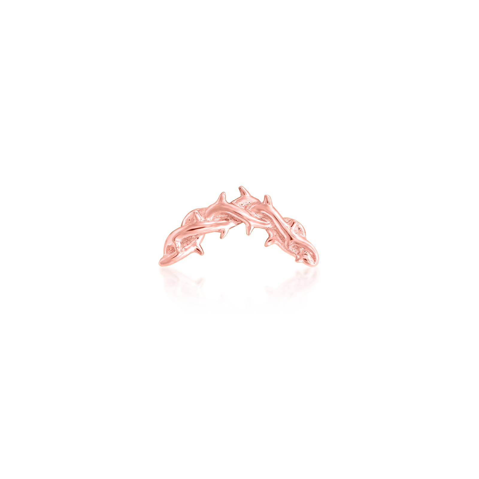 Thorn Arc in 14k Gold by Junipurr