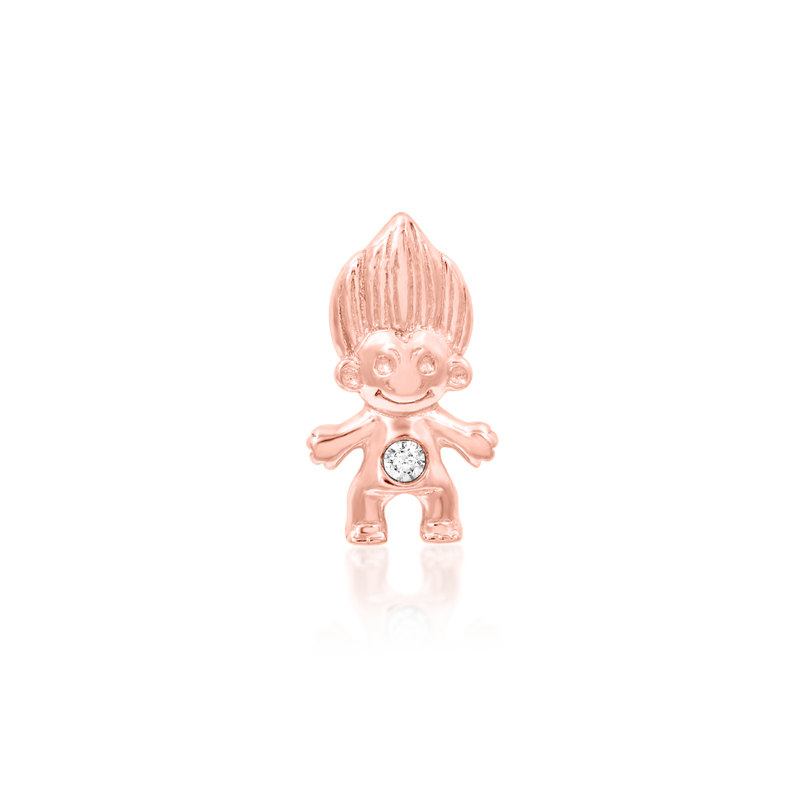 Troll Doll in 14k Gold by Junipurr