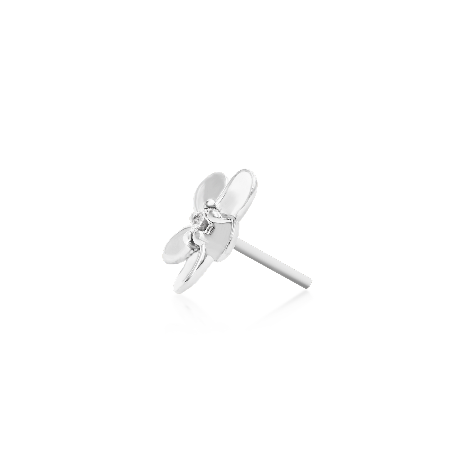 Flower in 14k Gold by Junipurr