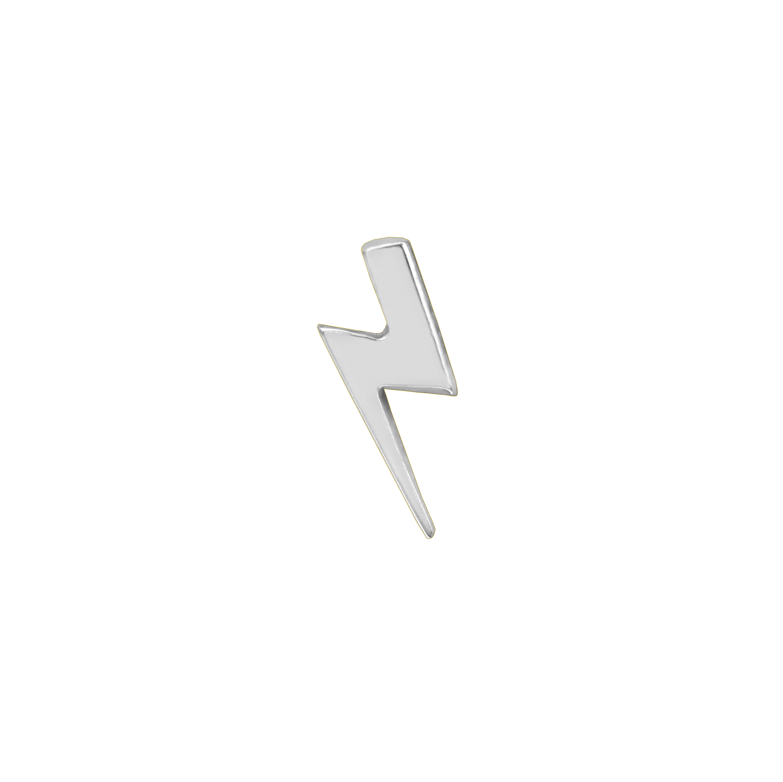 Lightning Bolt in 14k Gold by Junipurr