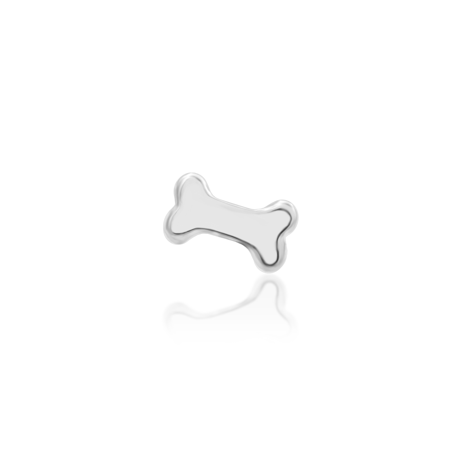 Mini Bone in 14k Gold by Junipurr