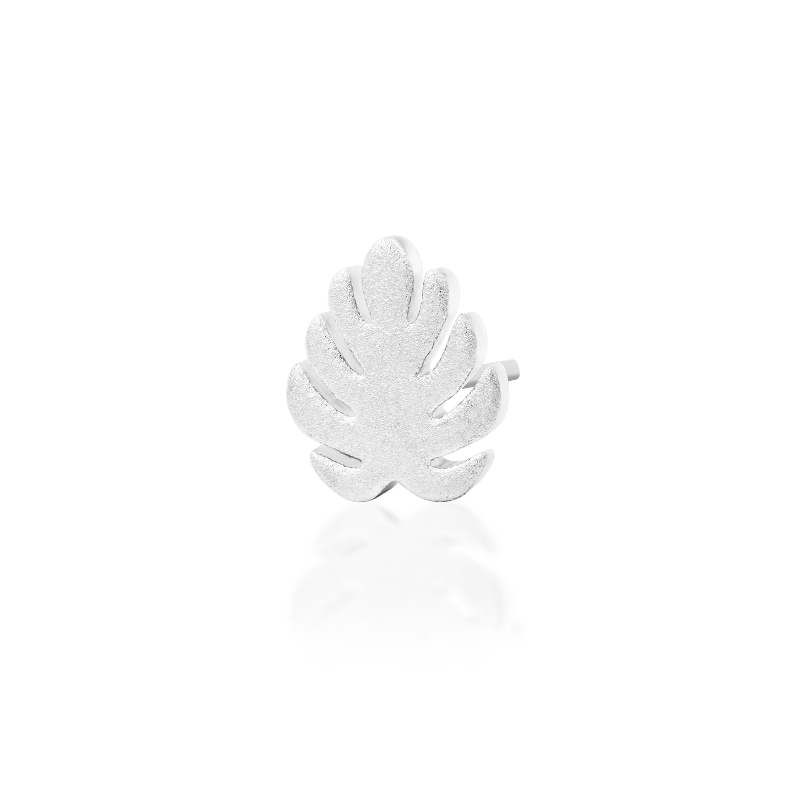 Monstera in 14k gold by Junipurr