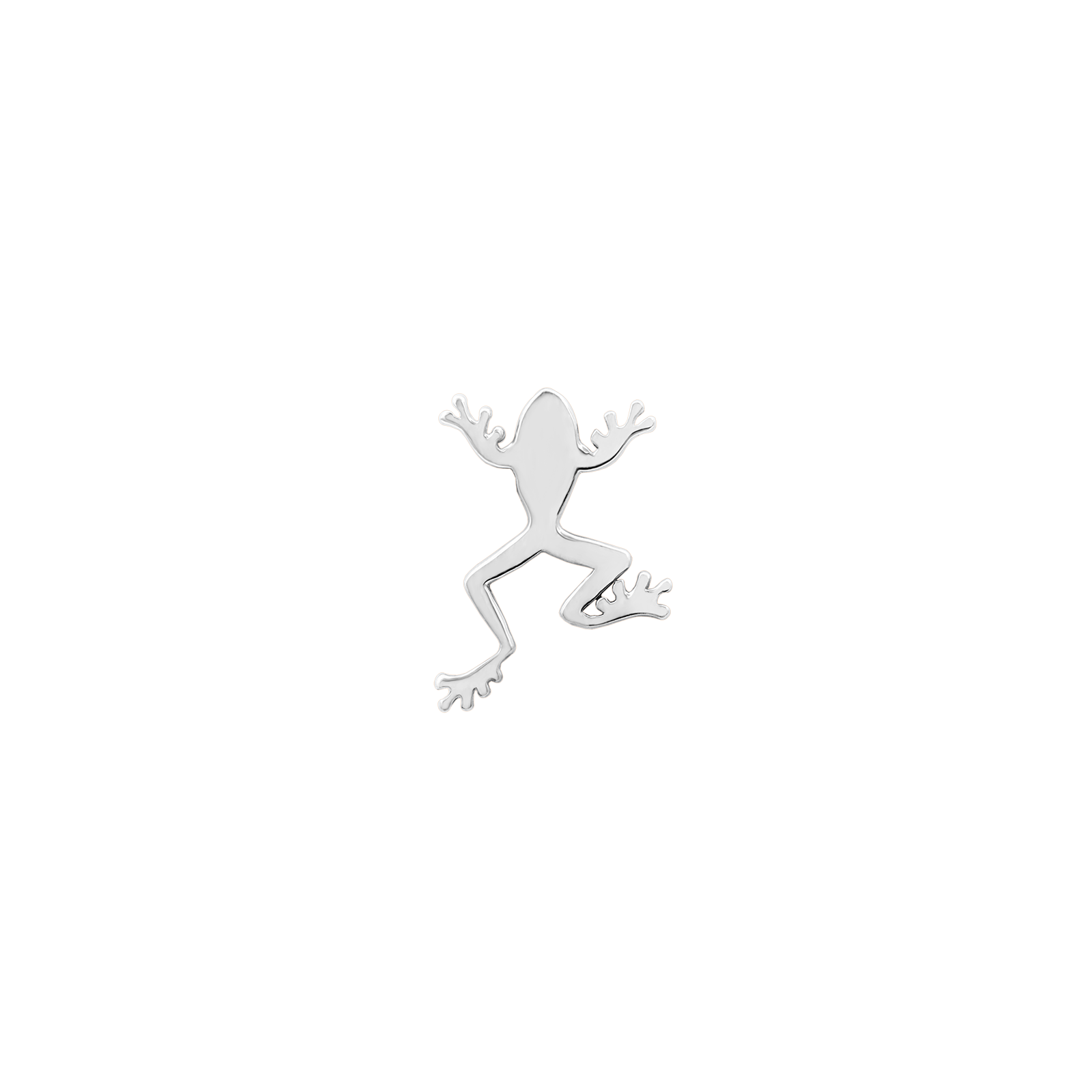 Frog in 14k Gold by Junipurr