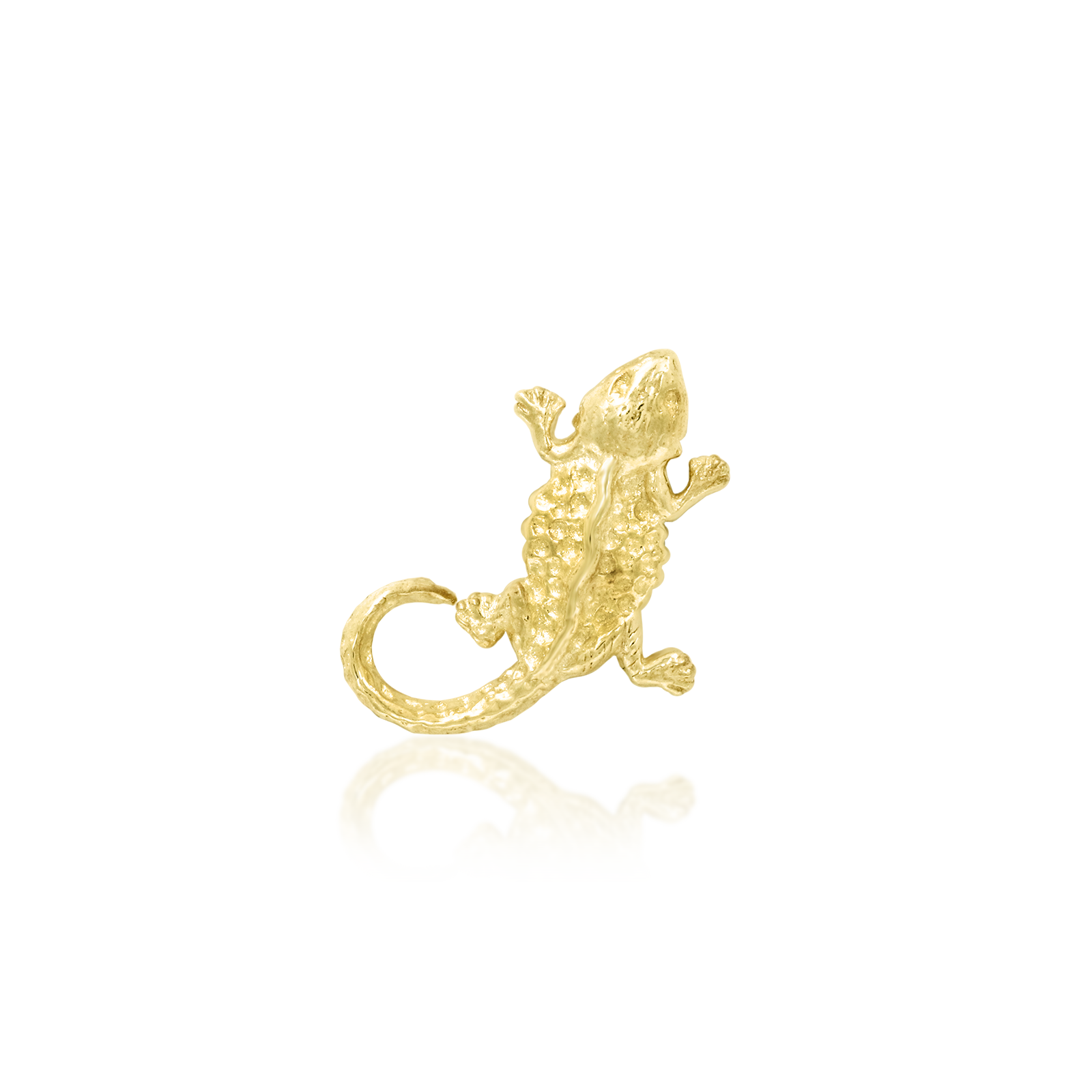 B-Dragon in 14k Gold by Junipurr