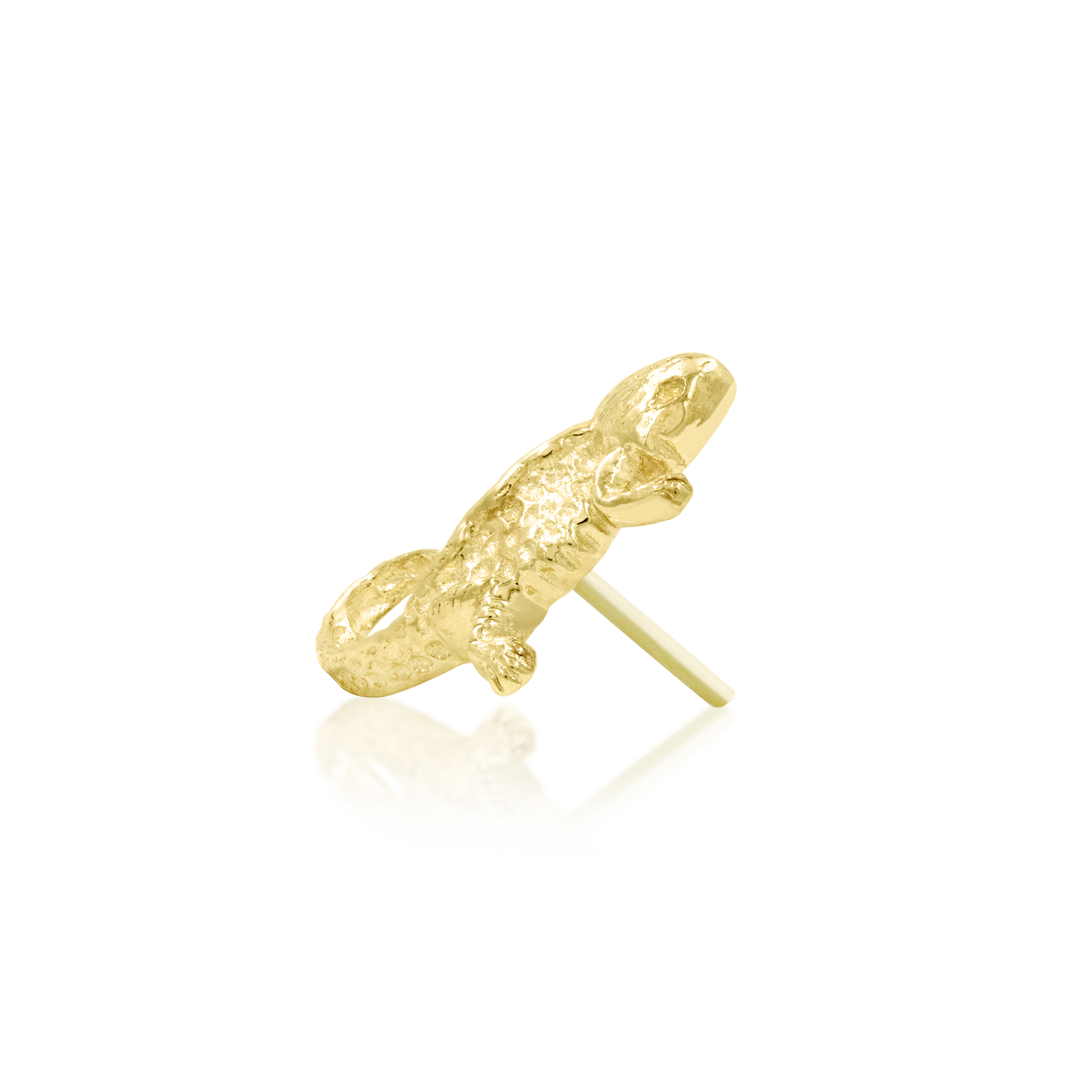 B-Dragon in 14k Gold by Junipurr