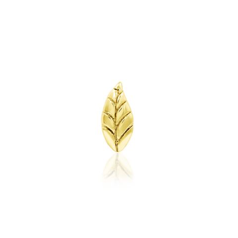 Bay Leaf in 14k Gold by Junipurr