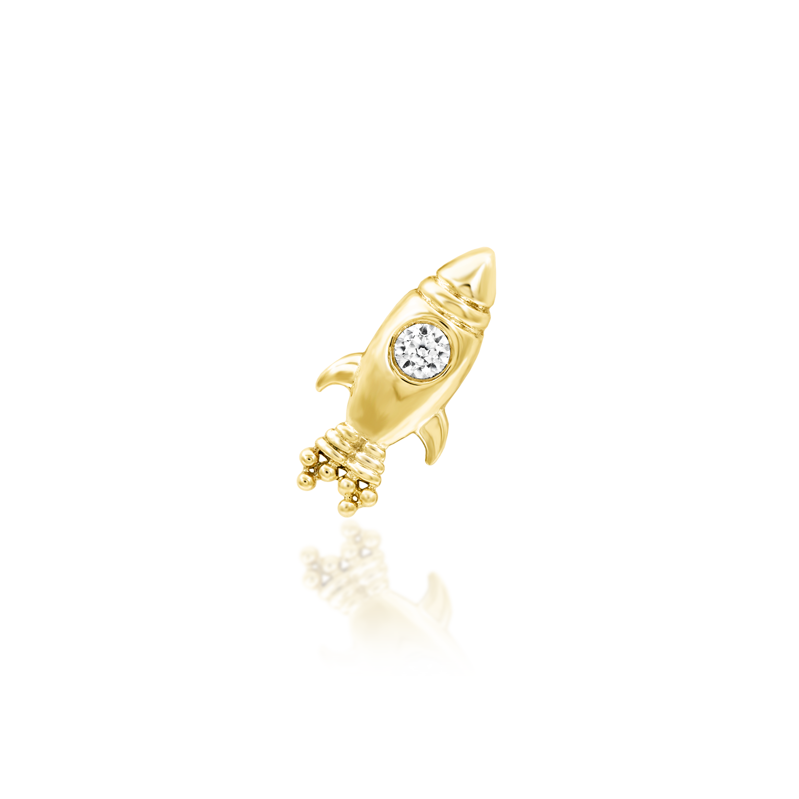 Blast Off! in 14k Gold by Junipurr