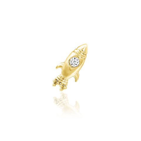 Blast Off! in 14k Gold by Junipurr