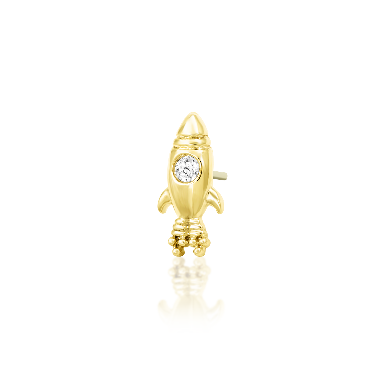 Blast Off! in 14k Gold by Junipurr