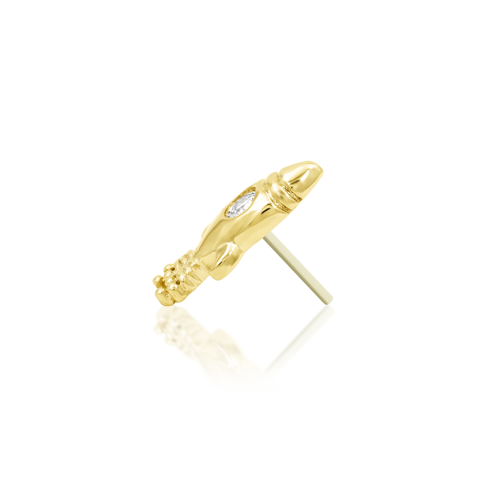 Blast Off! in 14k Gold by Junipurr