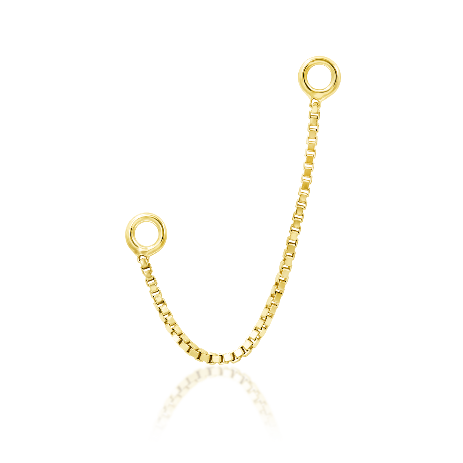 Box Chain in 14k gold by Junipurr