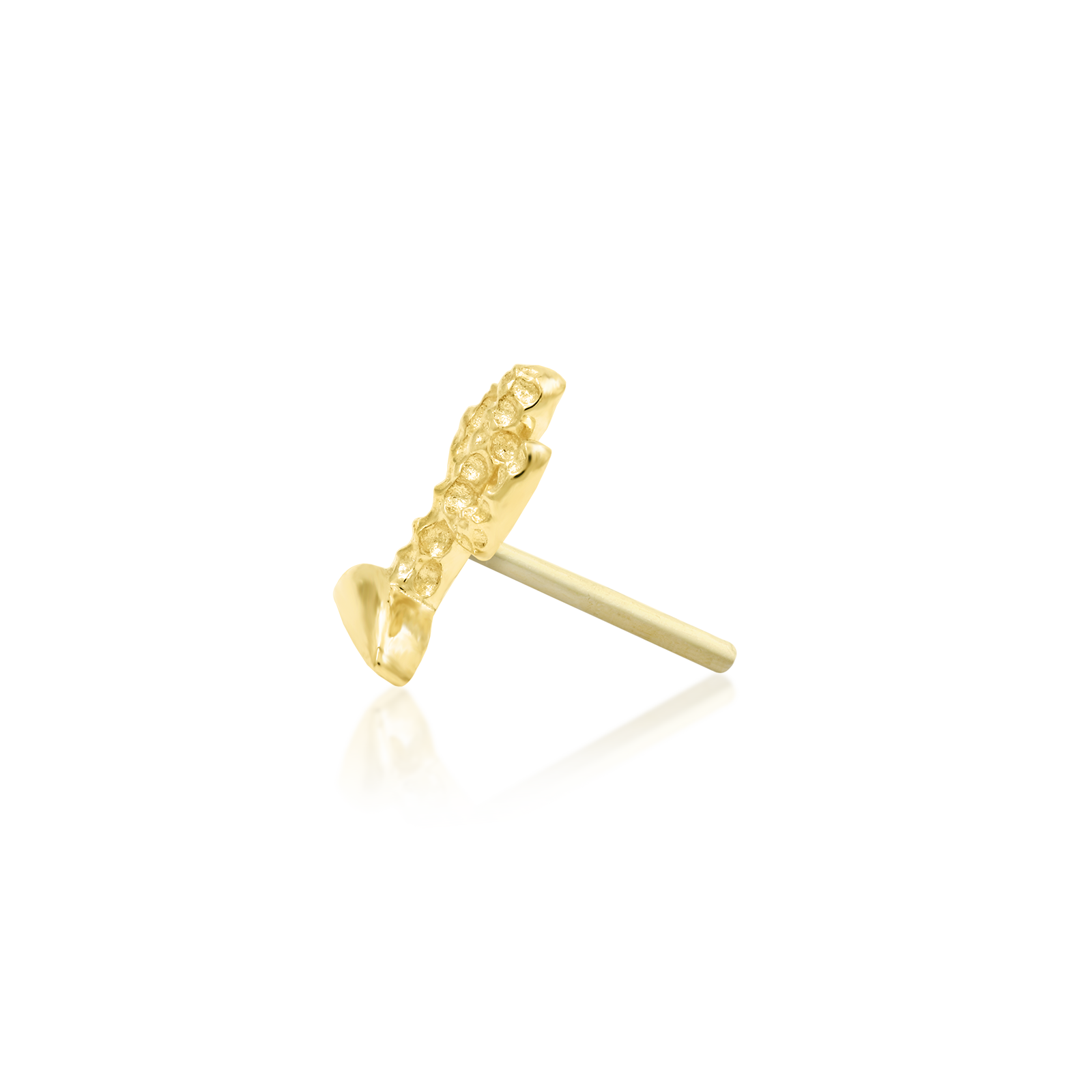 Cactus in 14k Gold by Junipurr