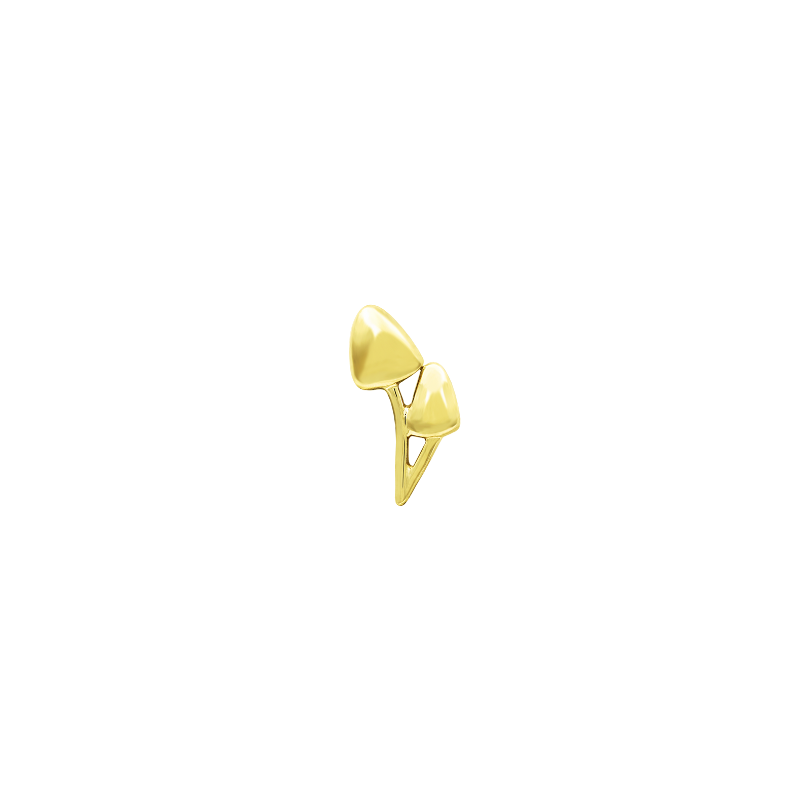 FunGuys Mushroom in 14k Gold by Junipurr
