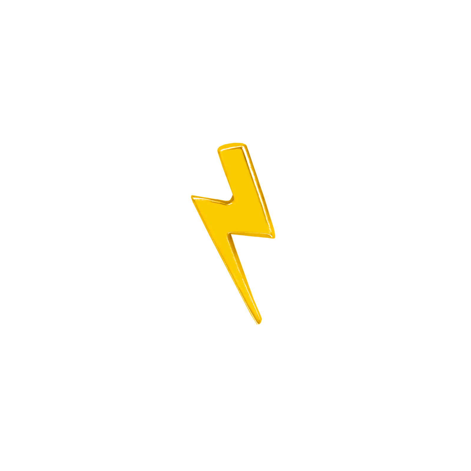 Lightning Bolt in 14k Gold by Junipurr