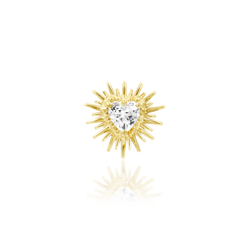 Heartbreak in 14k Gold by Junipurr