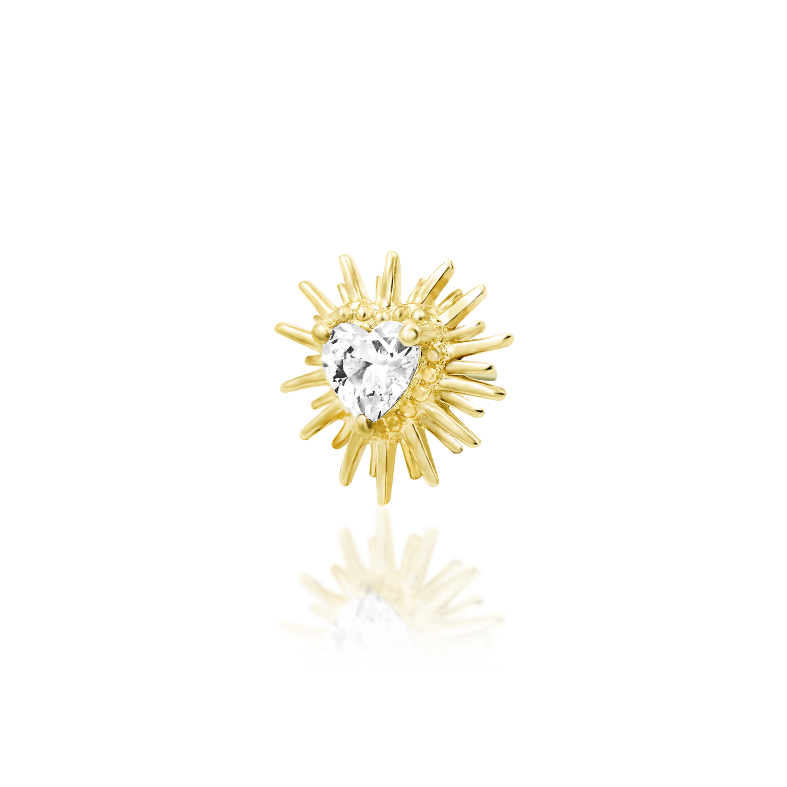 Heartbreak in 14k Gold by Junipurr