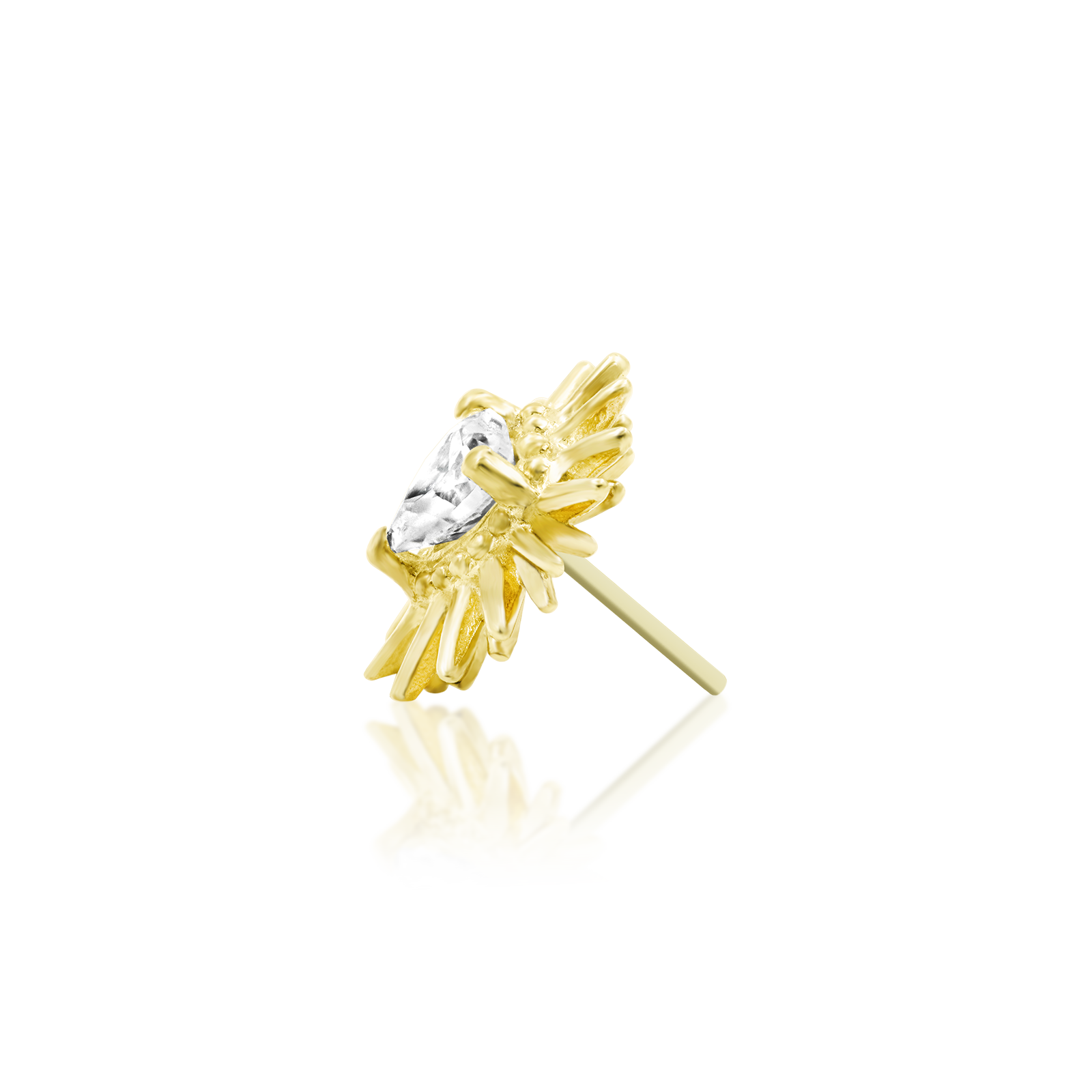 Heartbreak in 14k Gold by Junipurr