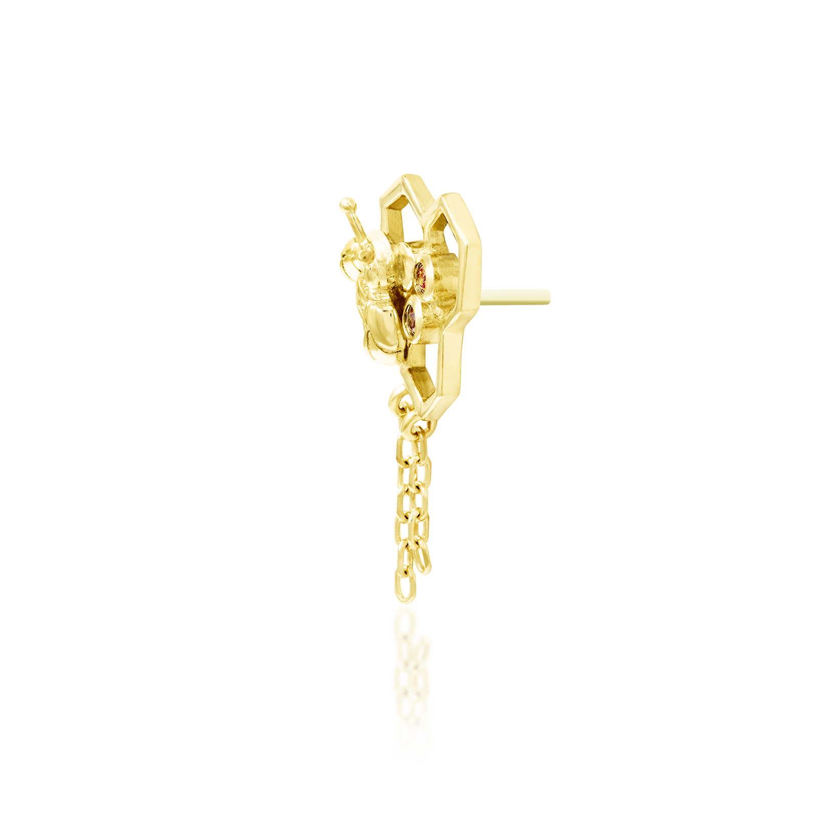 Hivemind in 14k Gold by Junipurr