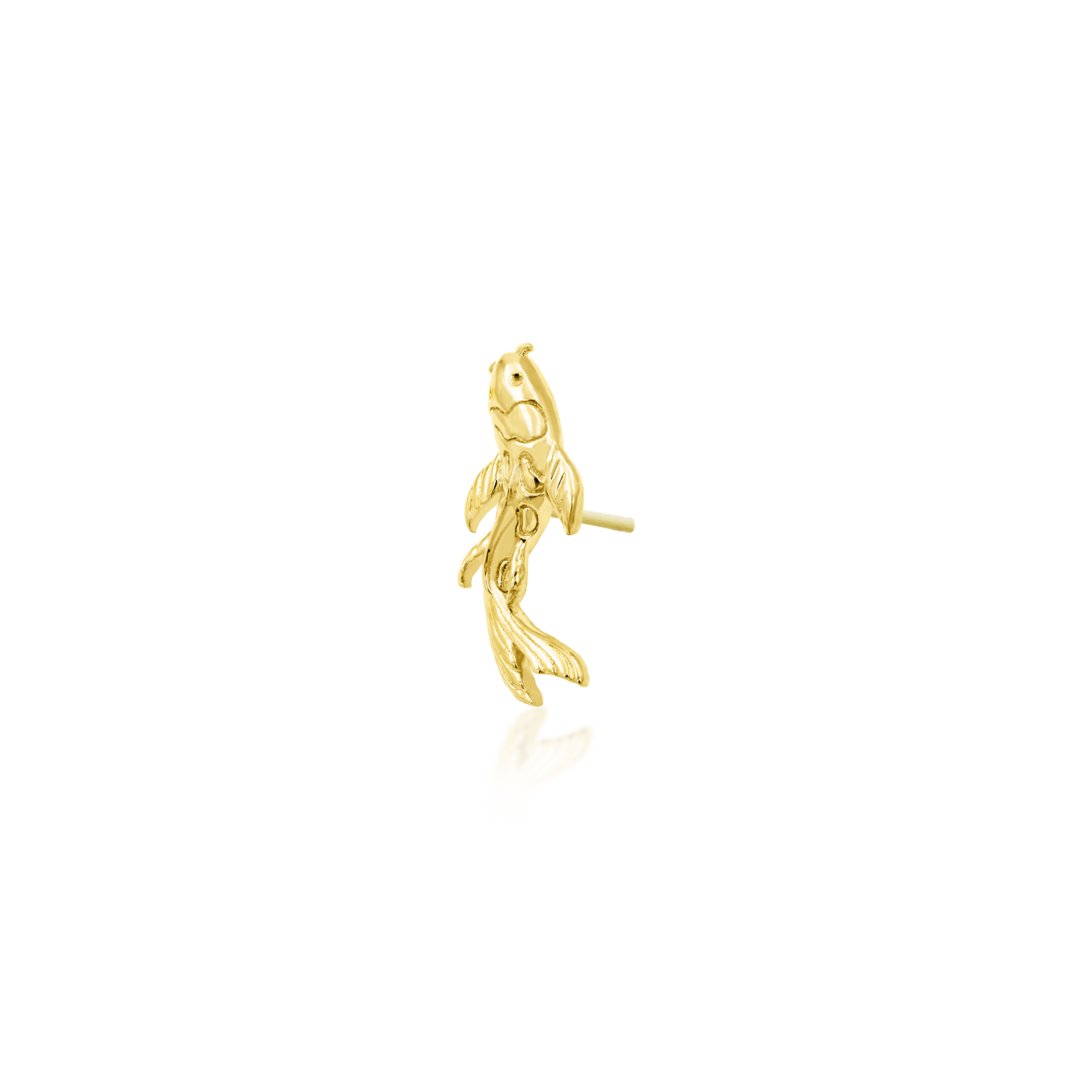 Koi in 14k Gold by Junipurr