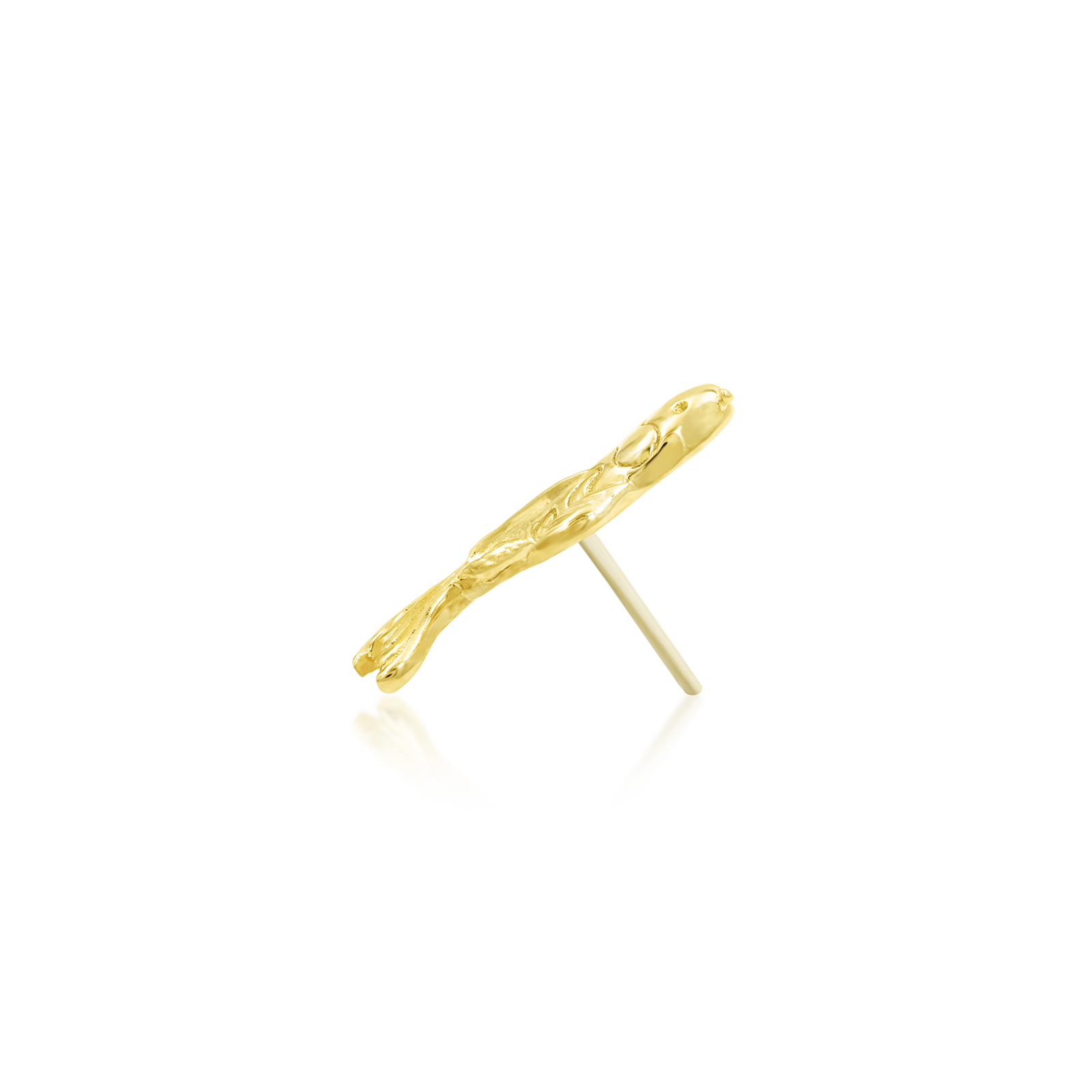 Koi in 14k Gold by Junipurr