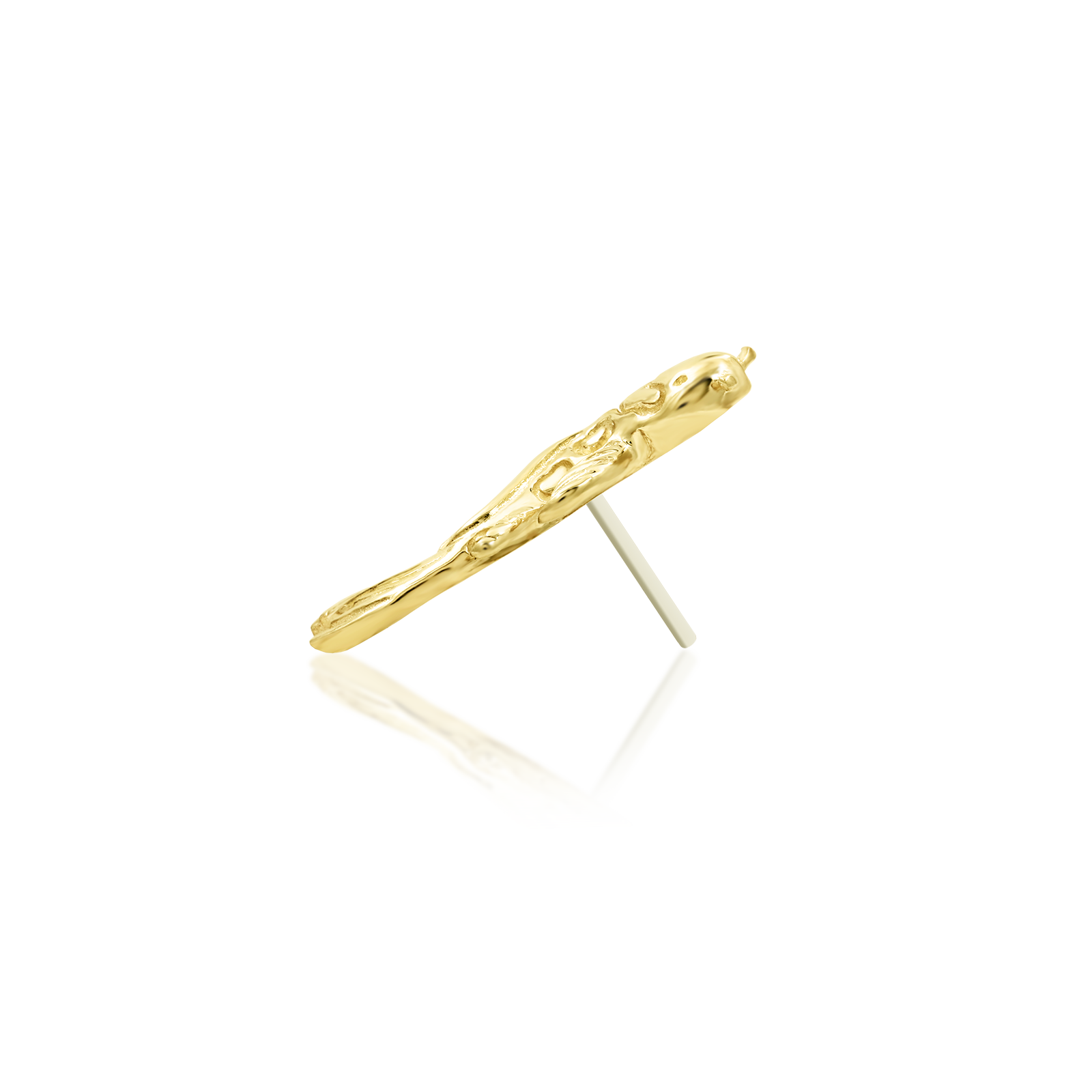 Koi in 14k Gold by Junipurr
