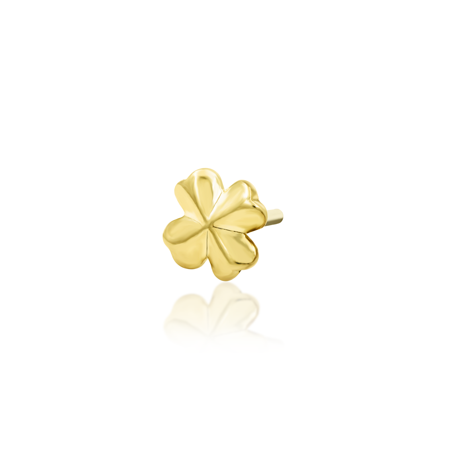 Lucky Clover in 14k Gold by Junipurr