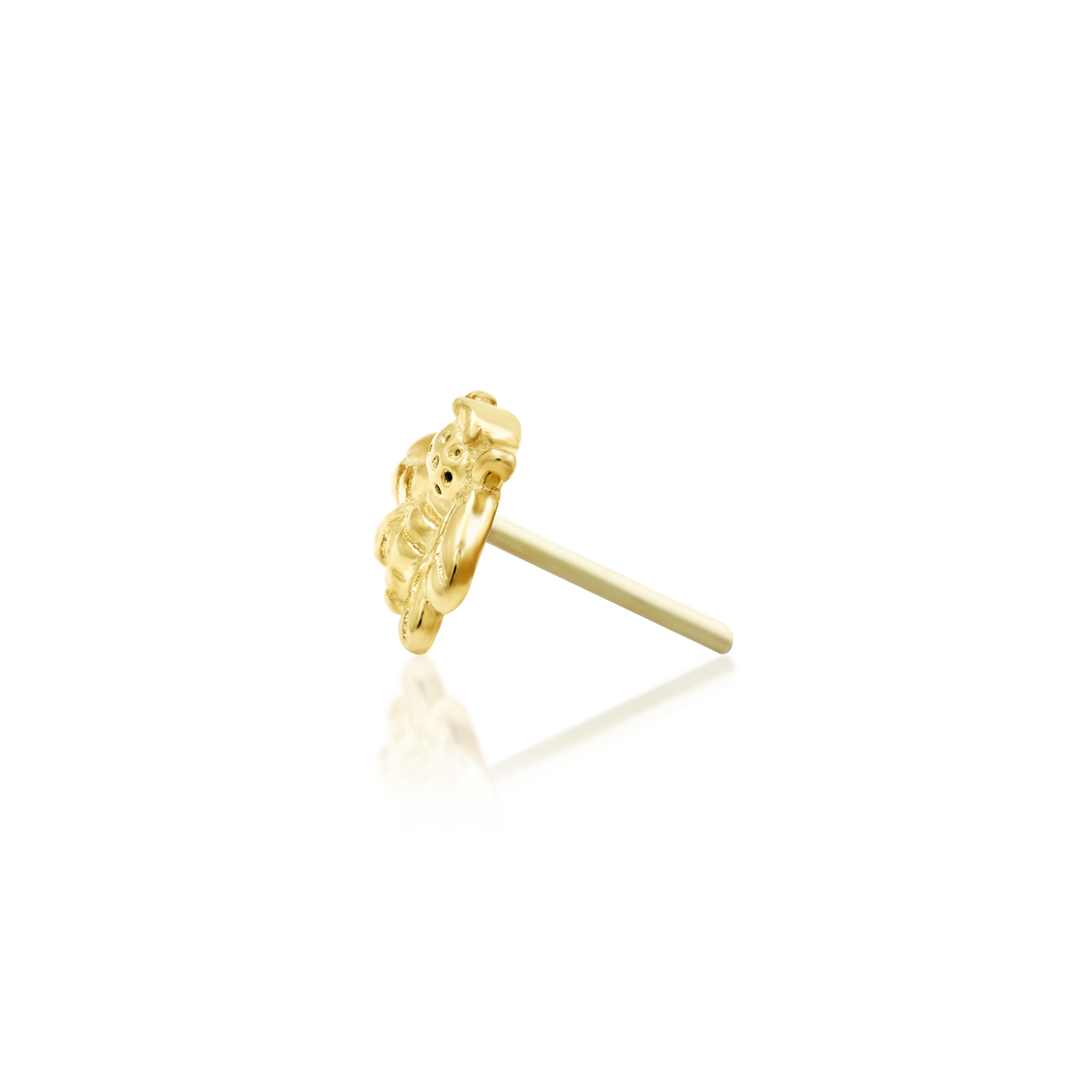 Mini Bee in 14k Gold by Junipurr