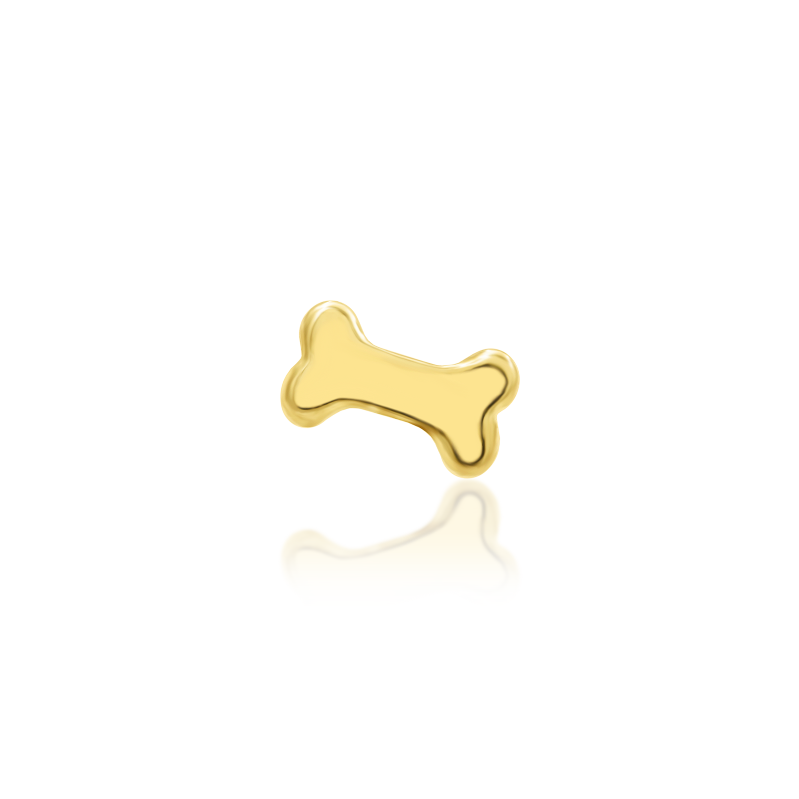 Mini Bone in 14k Gold by Junipurr