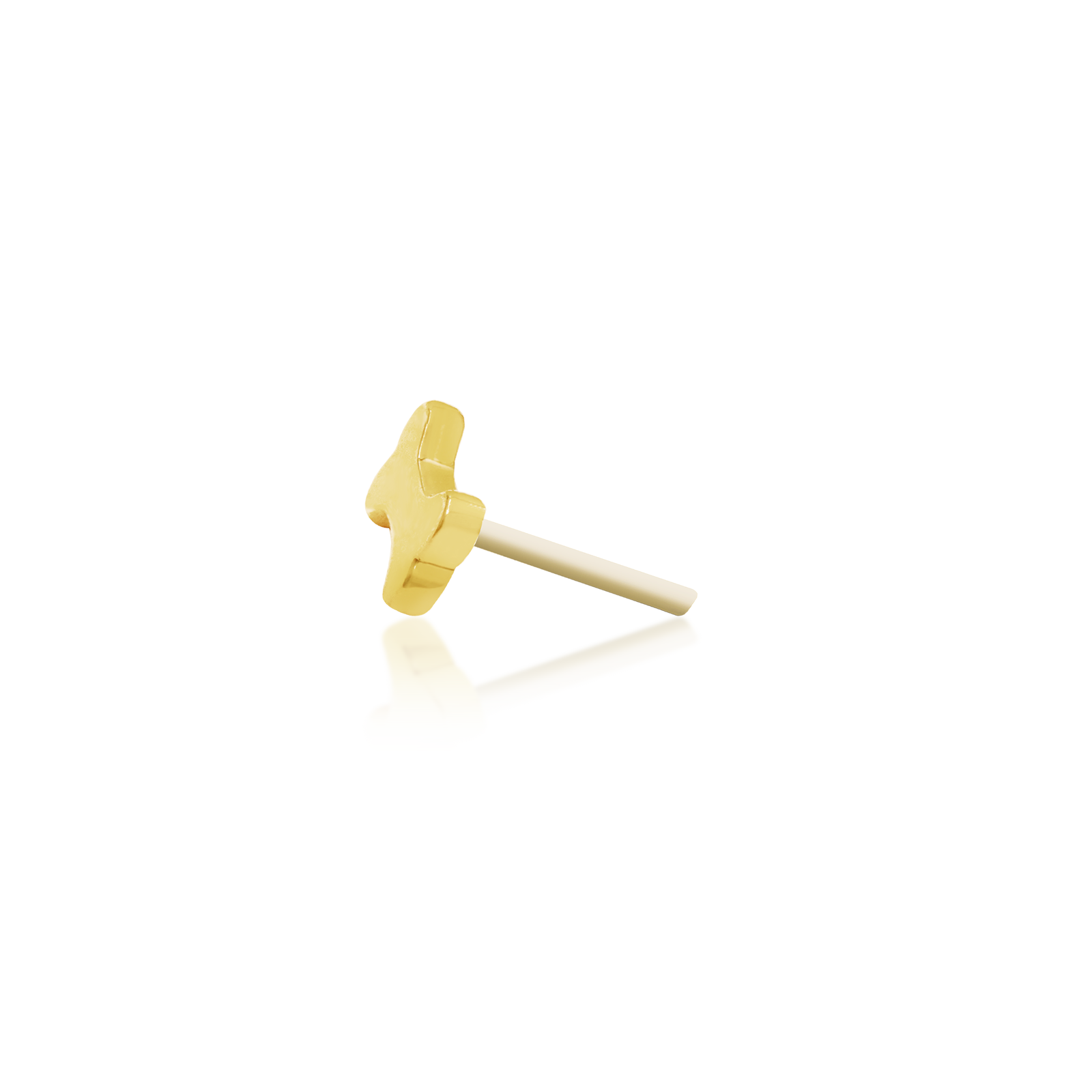 Mini Bone in 14k Gold by Junipurr