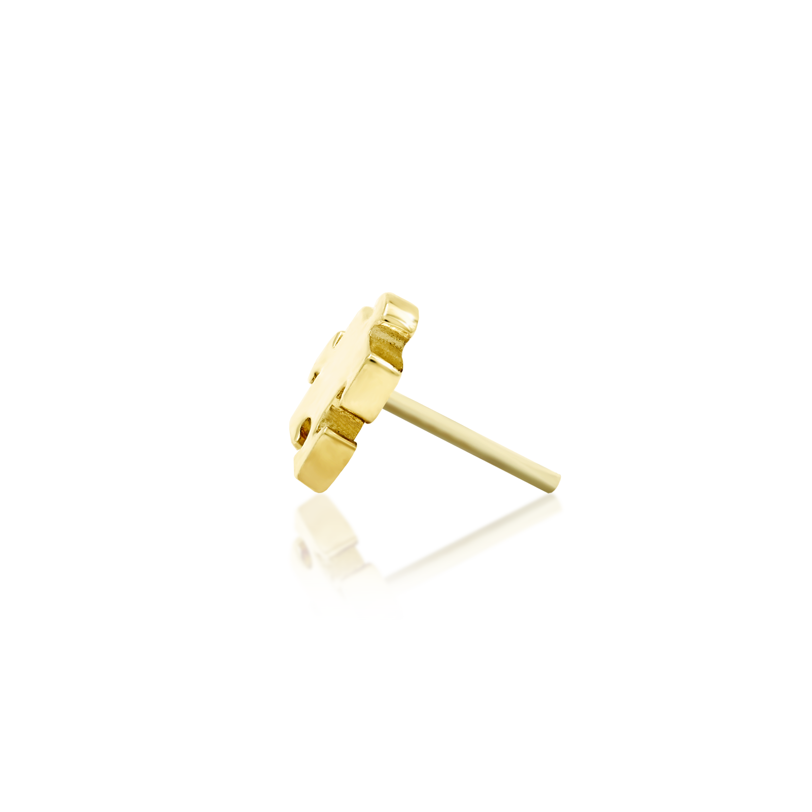 Mini Jigsaw in 14k Gold by Junipurr
