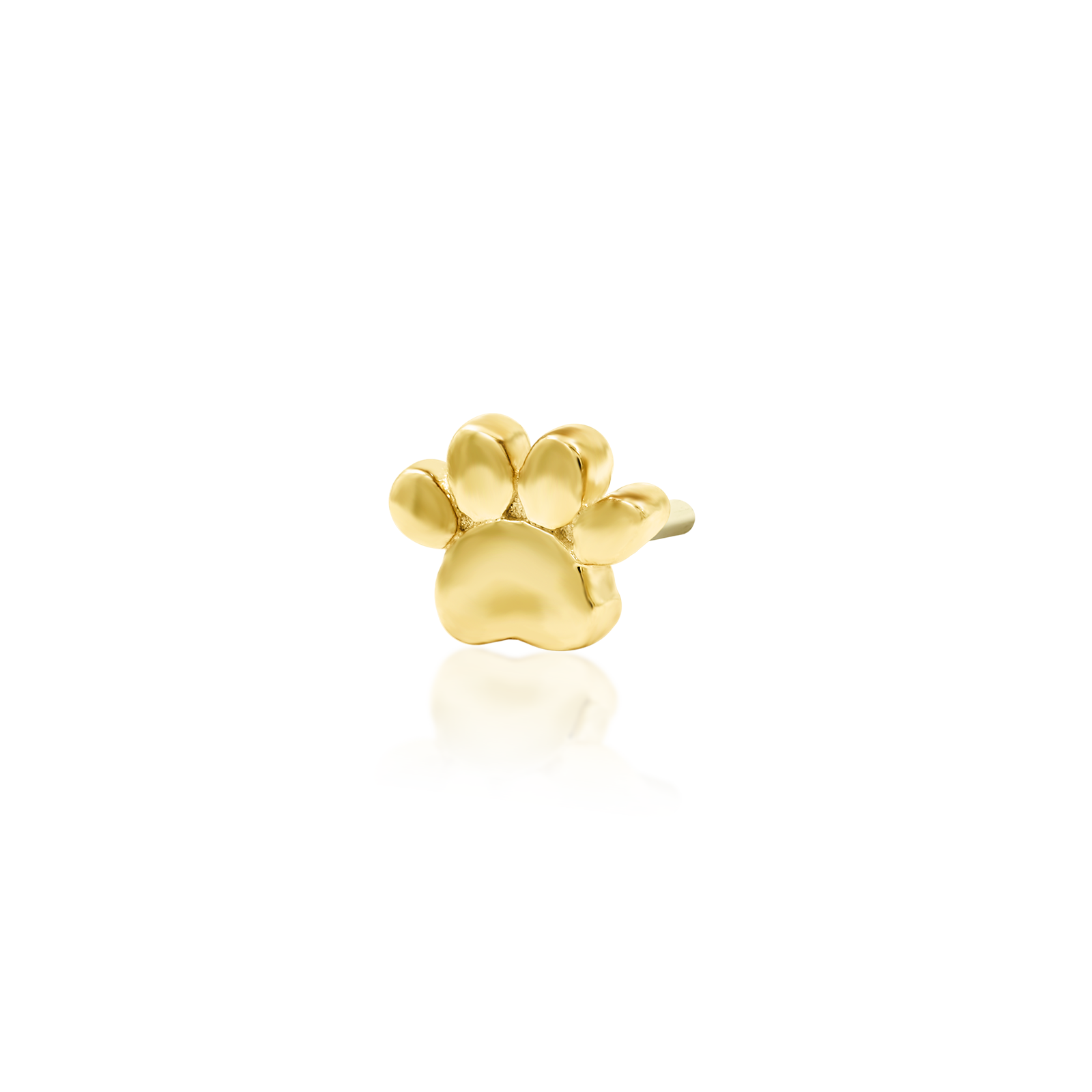 Mini Paw in 14k Gold by Junipurr