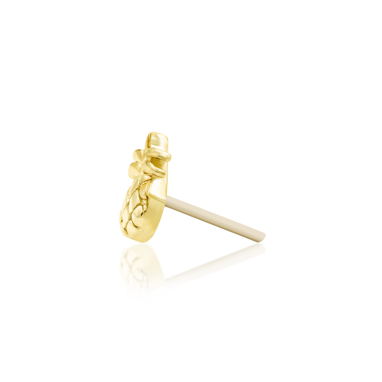 Mini Pineapple in 14k Gold by Junipurr