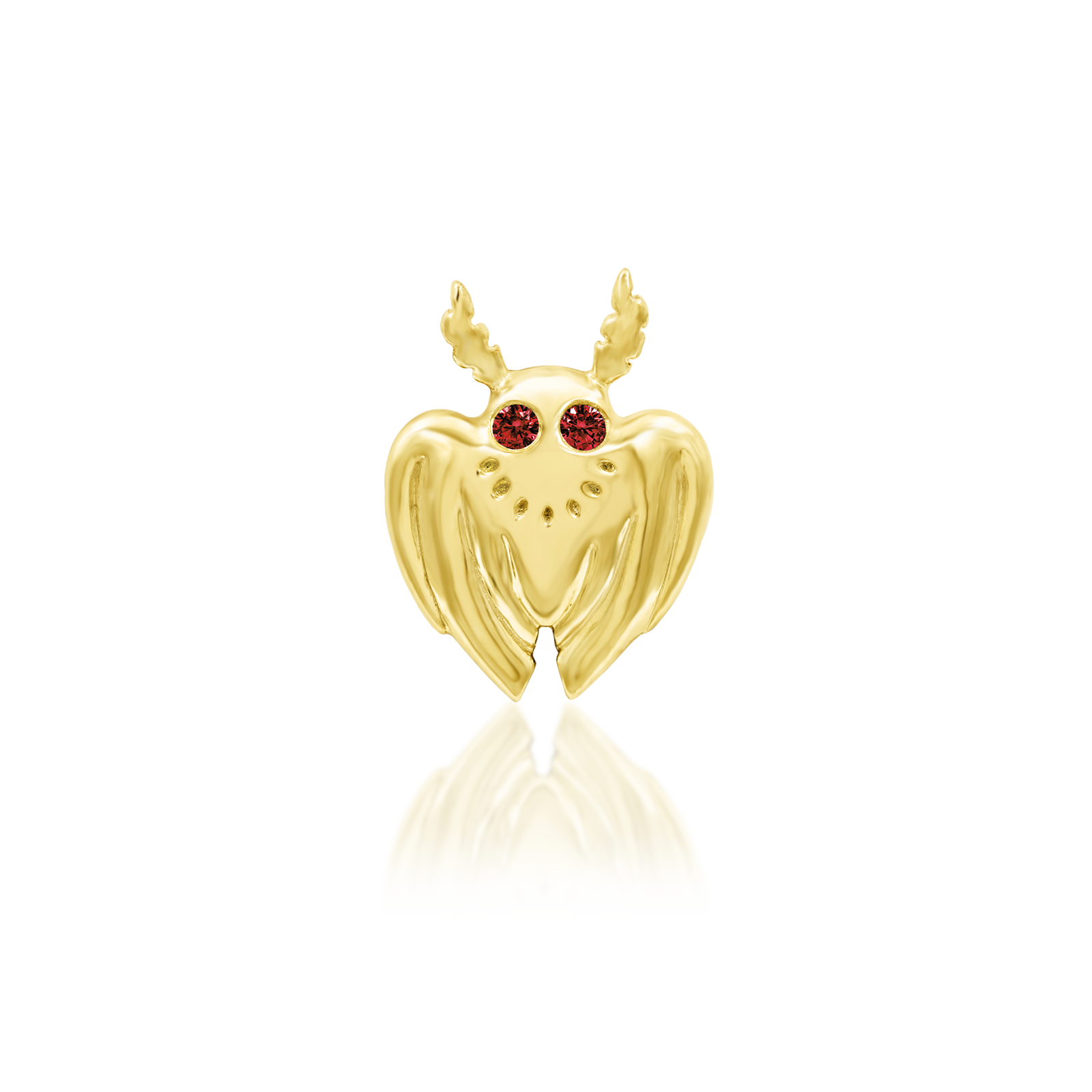 Mothman in 14k Gold by Junipurr
